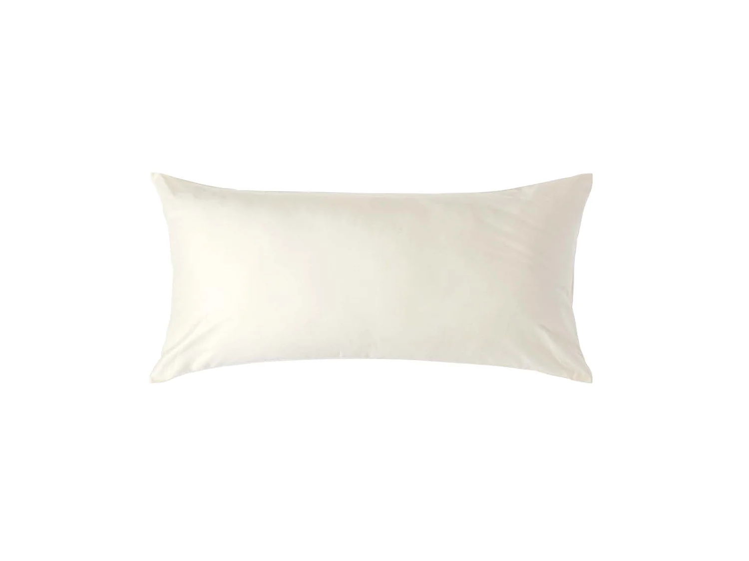 Homescapes Cream Continental Egyptian Cotton Pillowcase 1000 TC, 40 x 80 cm