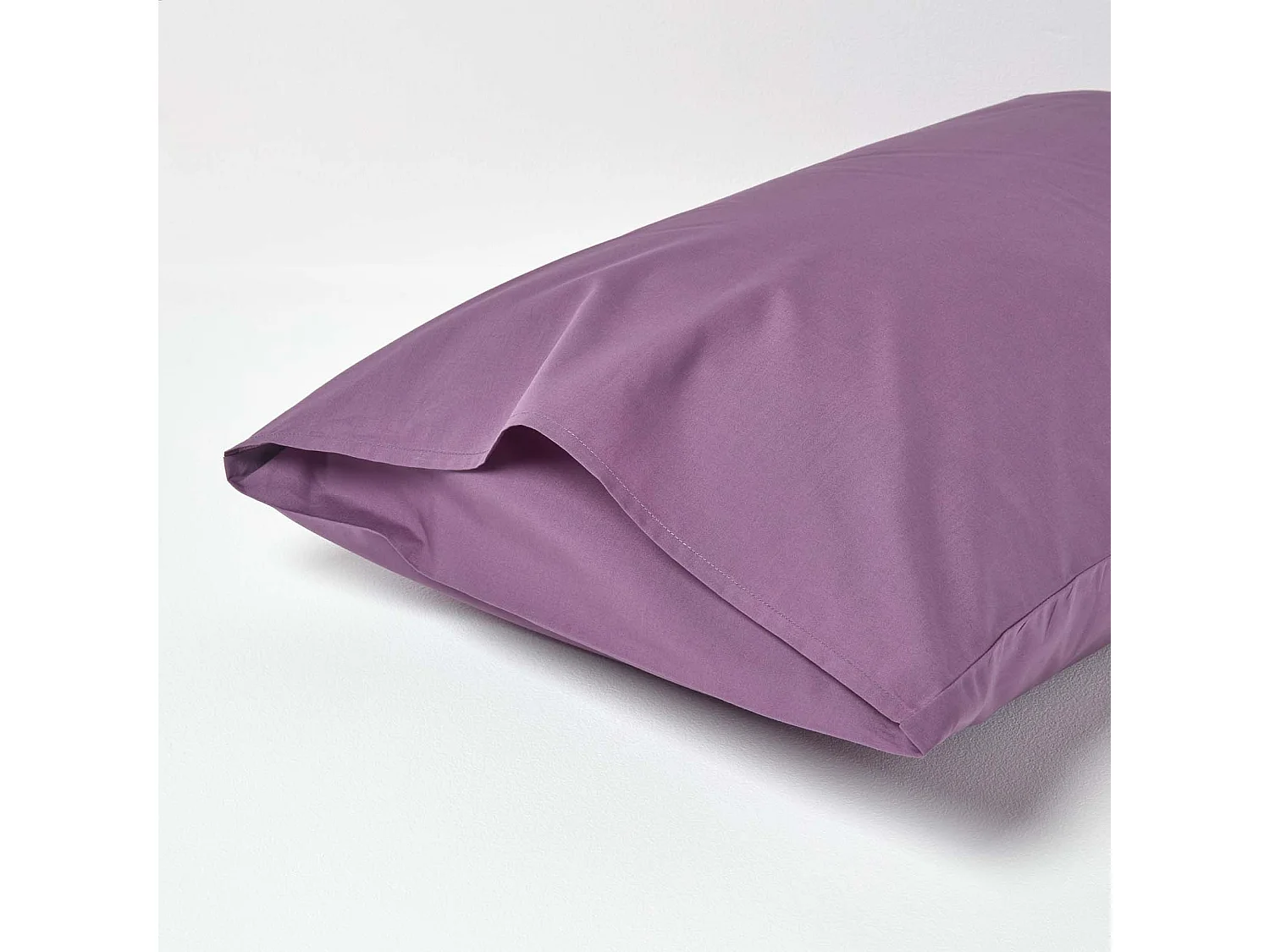 Homescapes Grape Egyptian Cotton Housewife Pillowcase 200 TC, King Size