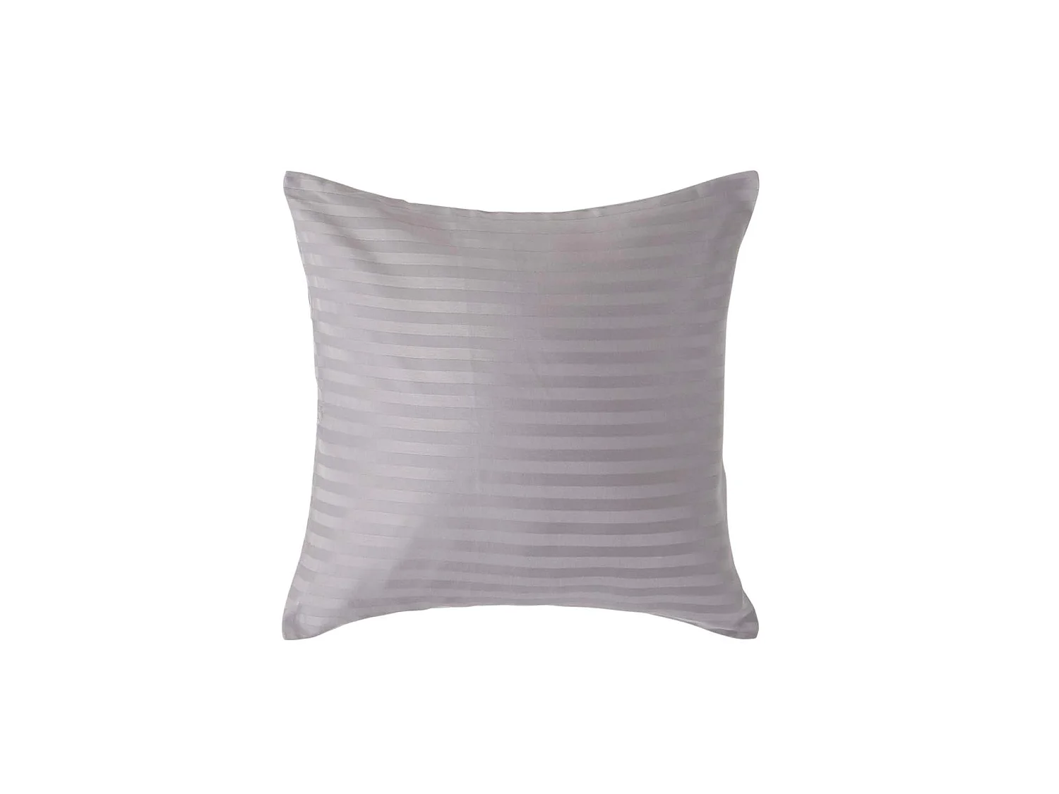 Homescapes Grey Continental Pillowcase Egyptian Cotton 330 TC, 40 x 40cm