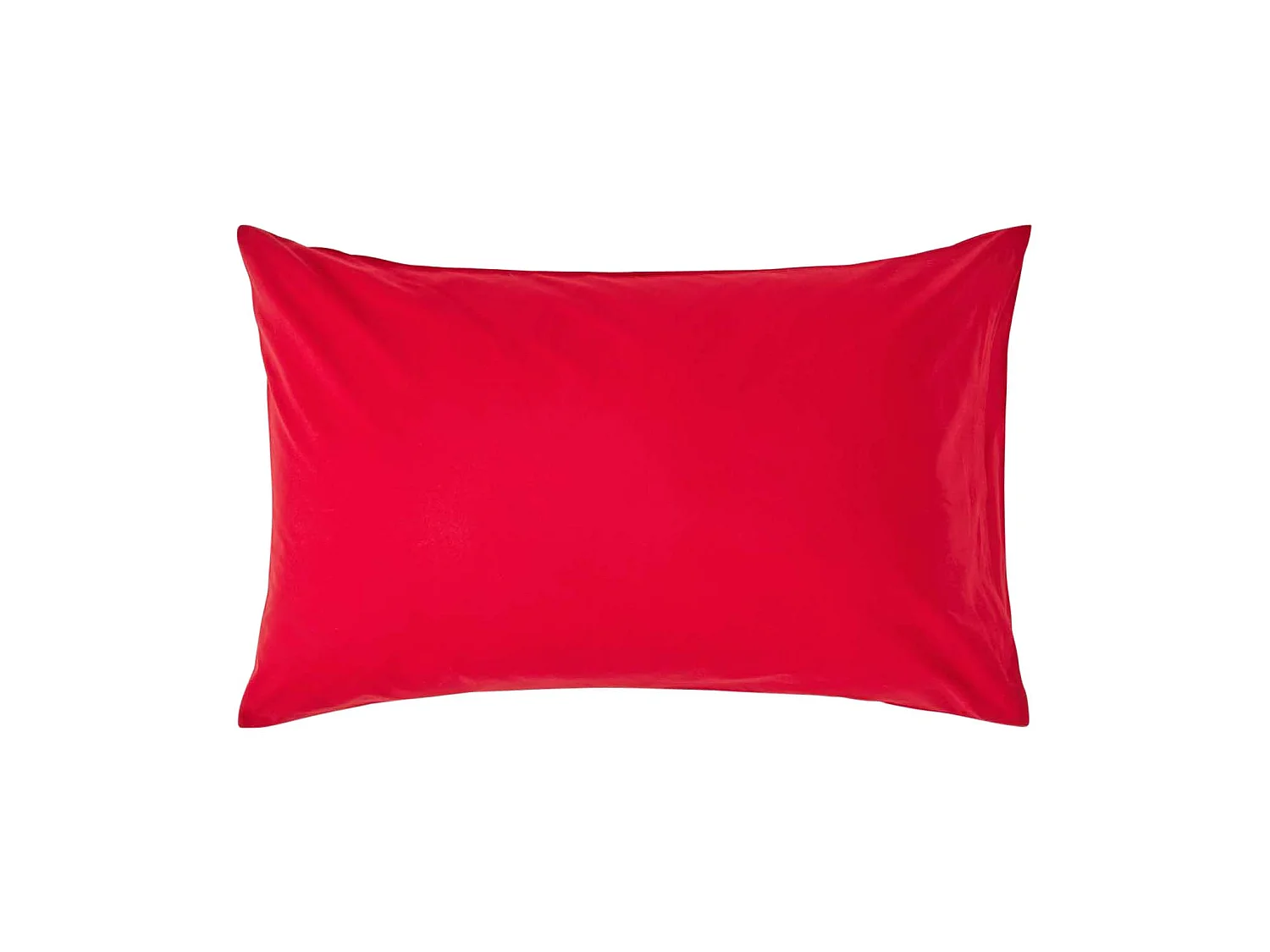 Homescapes Red Egyptian Cotton Housewife Pillowcase 200 TC