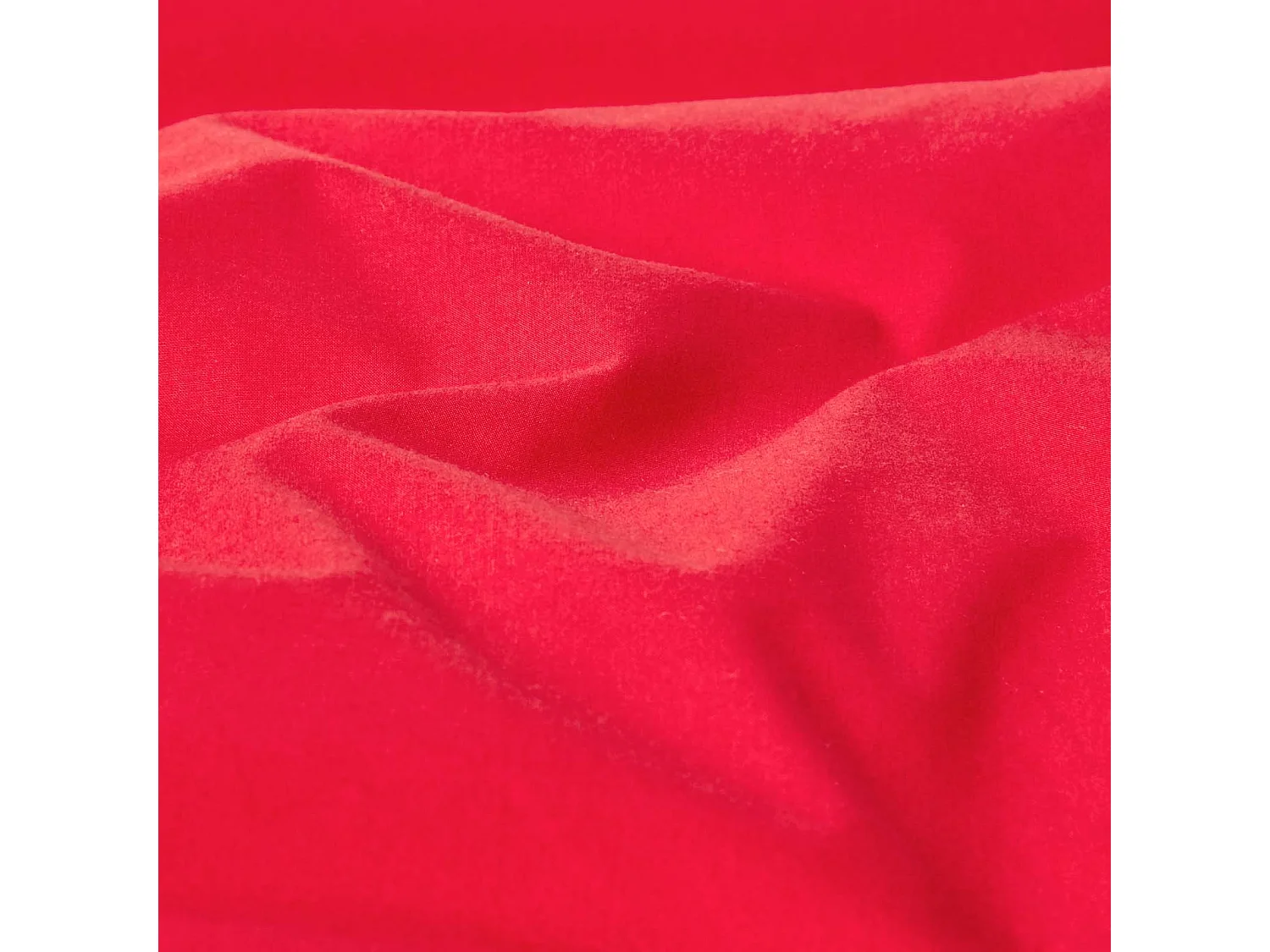Homescapes Red Egyptian Cotton Housewife Pillowcase 200 TC