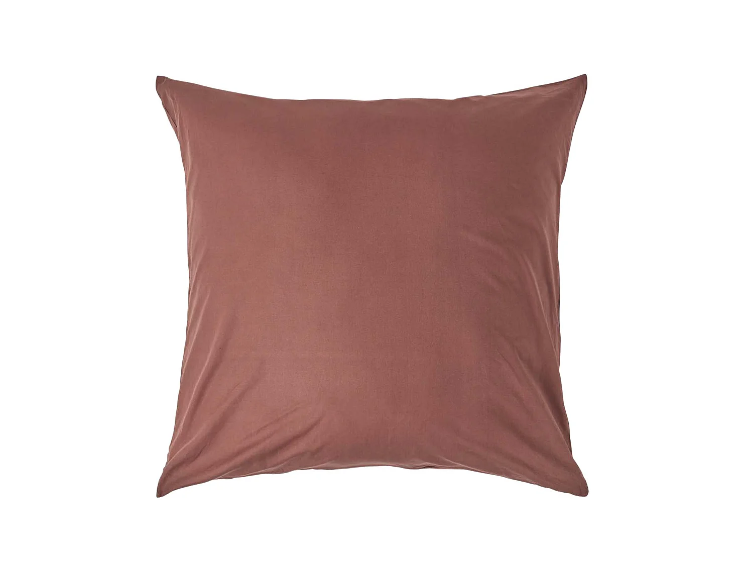 Homescapes Chocolate Continental Egyptian Cotton Pillowcase 200 TC, 60 x 60 cm