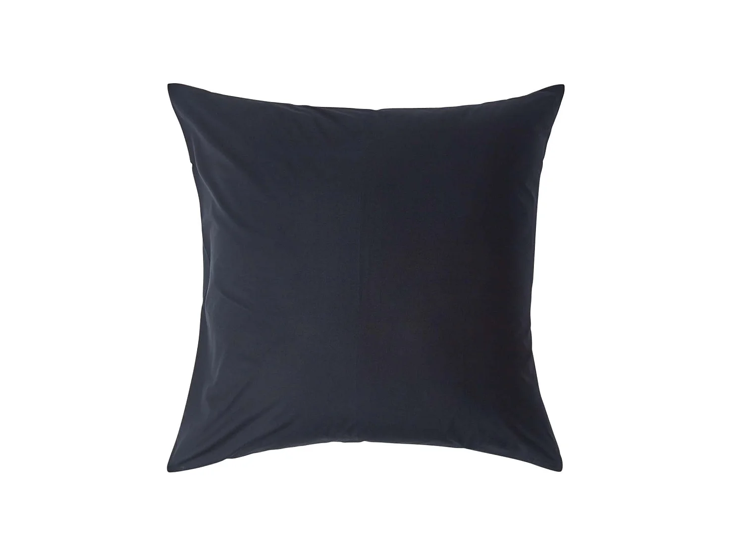 Homescapes Black Continental Egyptian Cotton Pillowcase 200 TC, 80 x 80 cm
