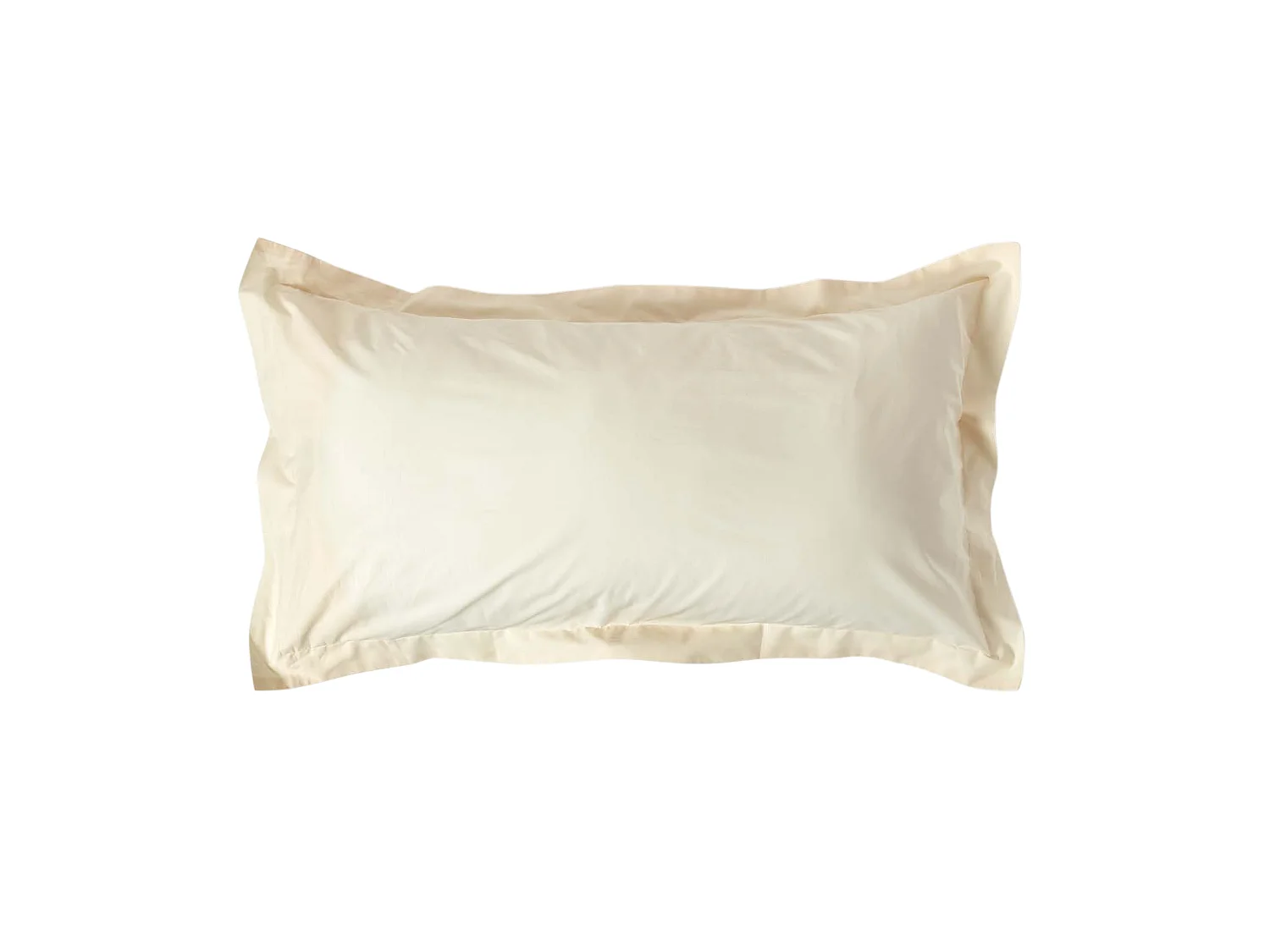 Homescapes Cream Egyptian Cotton Oxford Pillowcase 200 TC, King Size