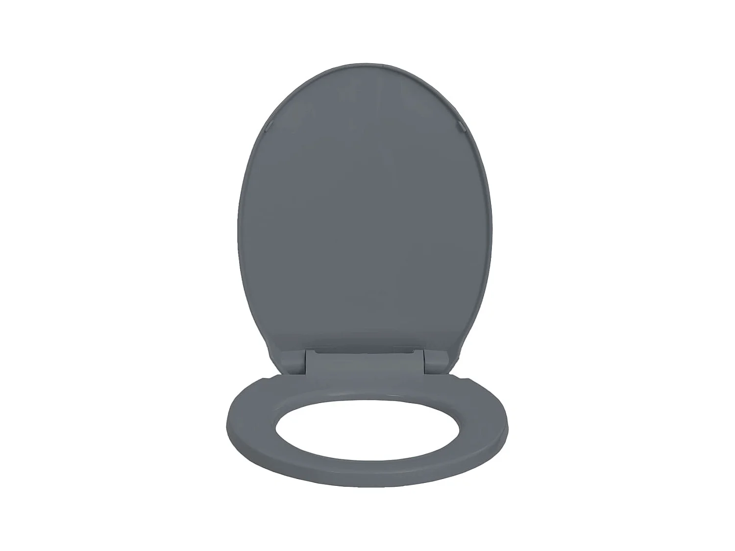 Siège de toilette à grise 46 x 34 x 5 cm 02_0002918