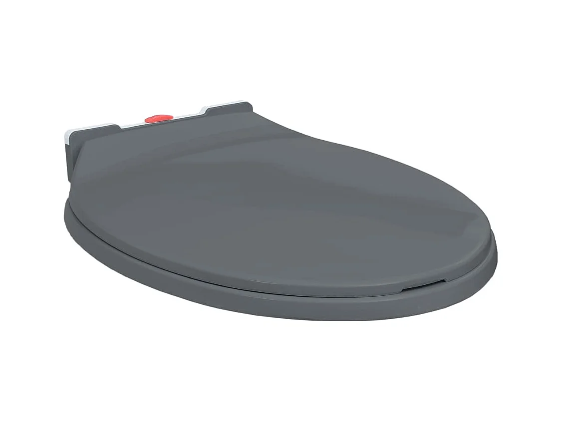 Siège de toilette à grise 46 x 34 x 5 cm 02_0002918