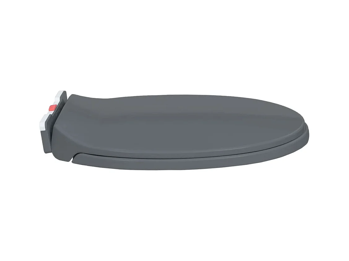 Siège de toilette à grise 46 x 34 x 5 cm 02_0002918