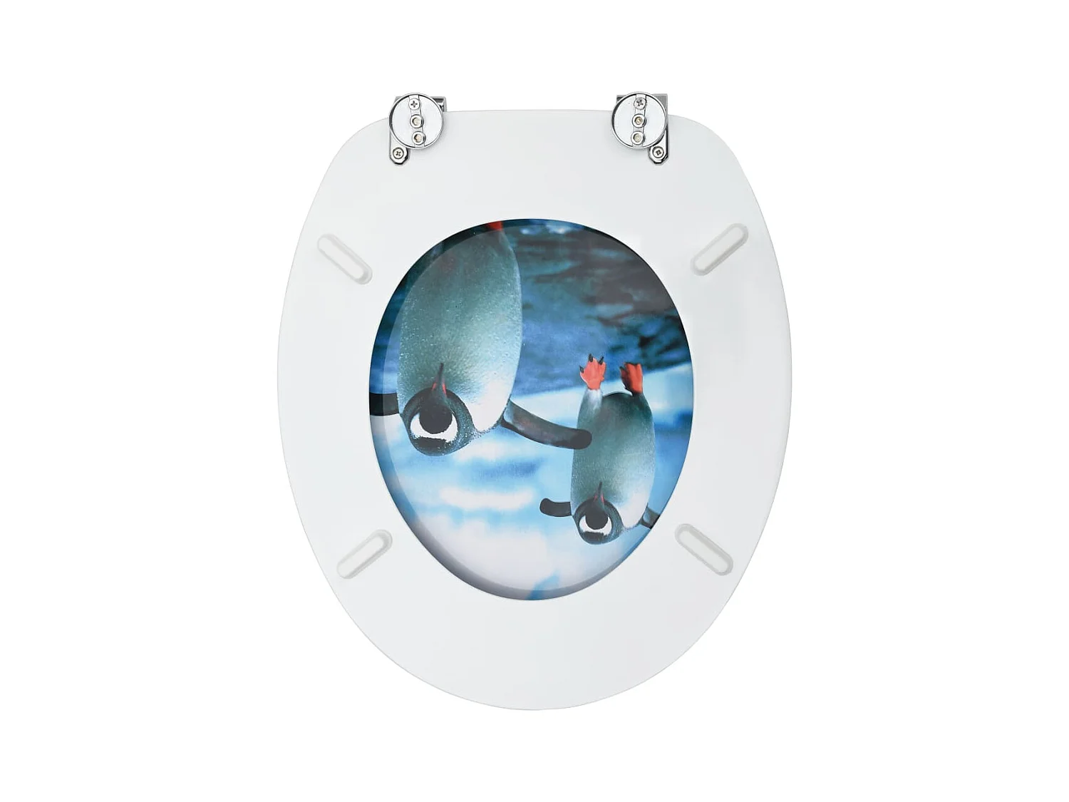 Sedile WC coperchio WC con coperchio in MDF design Pinguino 02_0002931