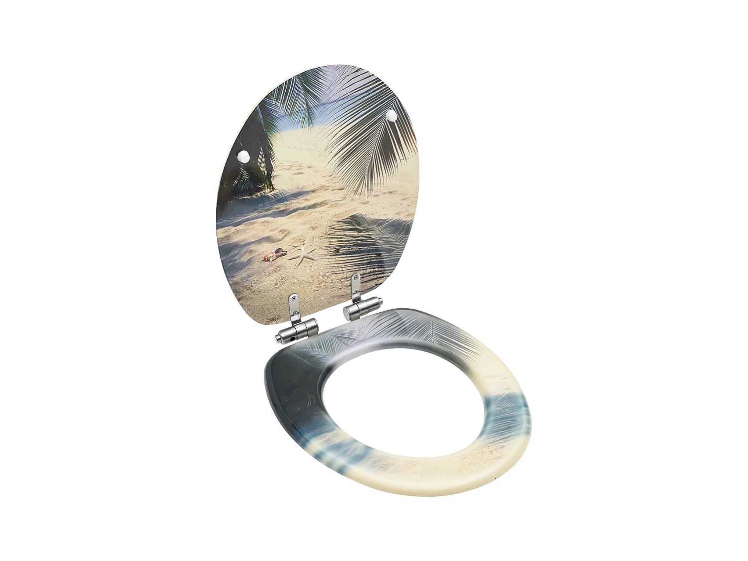 Asiento tapa de inodoro con tapa de cierre suave MDF Beach 02_0002938