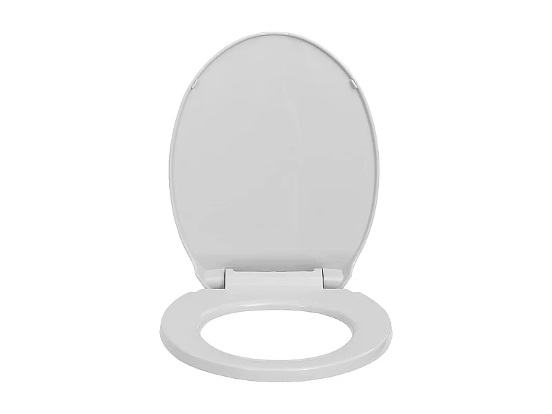 Asiento de inodoro con cierre suave ovalado gris claro 02_0002916
