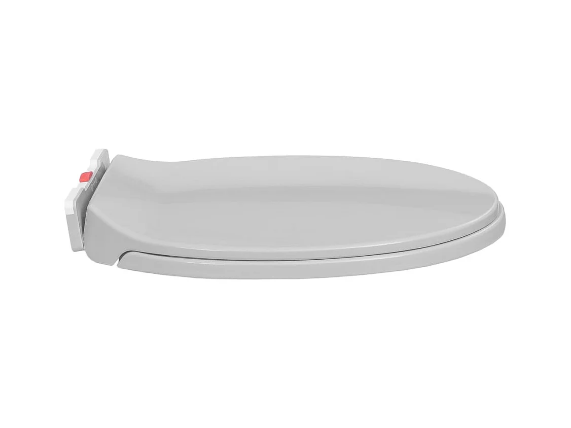 Siège de toilette abattant grise 46 x 34 x 5 cm 02_0002916