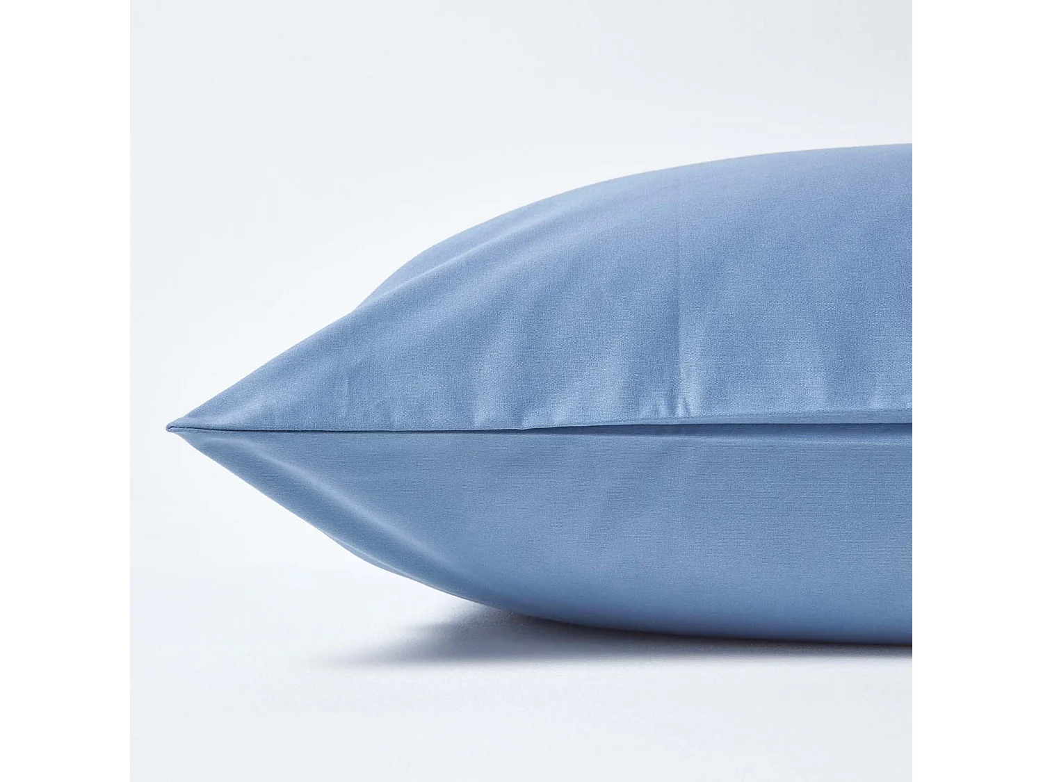 Homescapes Air Force Blue Egyptian Cotton Housewife Pillowcase 1000 TC, King Size