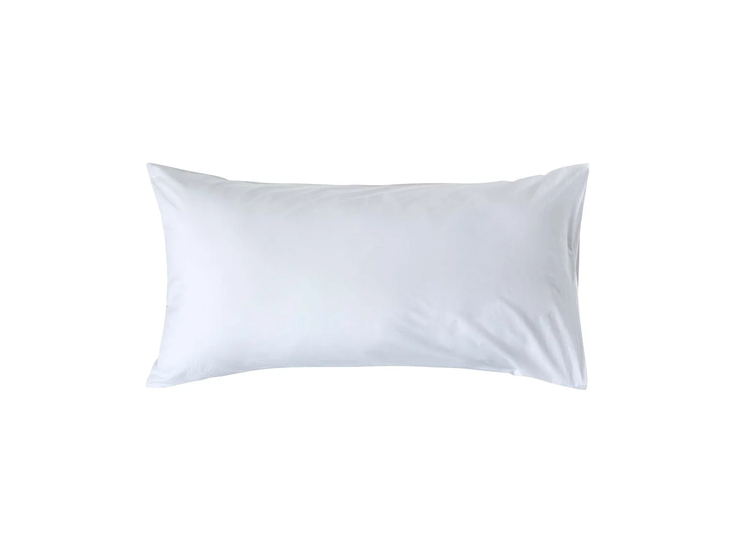 Homescapes White Egyptian Cotton Housewife Pillowcase 200 TC, King Size