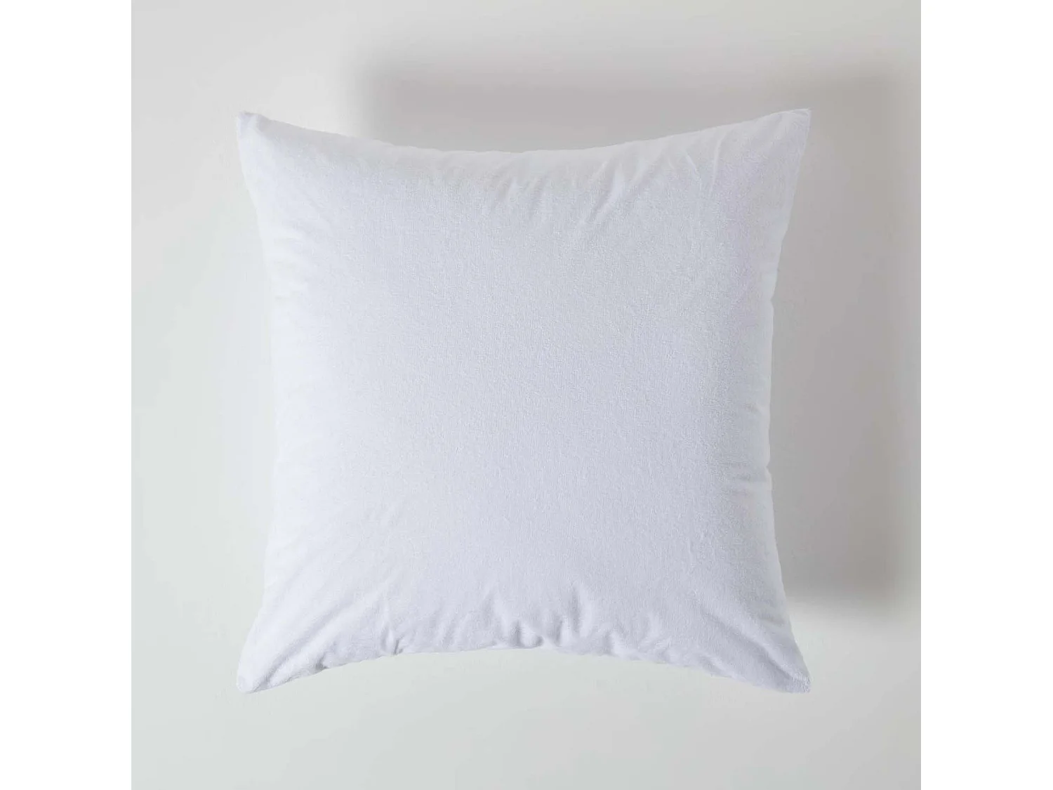 Homescapes Terry Towelling Waterproof Pillow Protectors 65 x 65 cm, Pack of 4