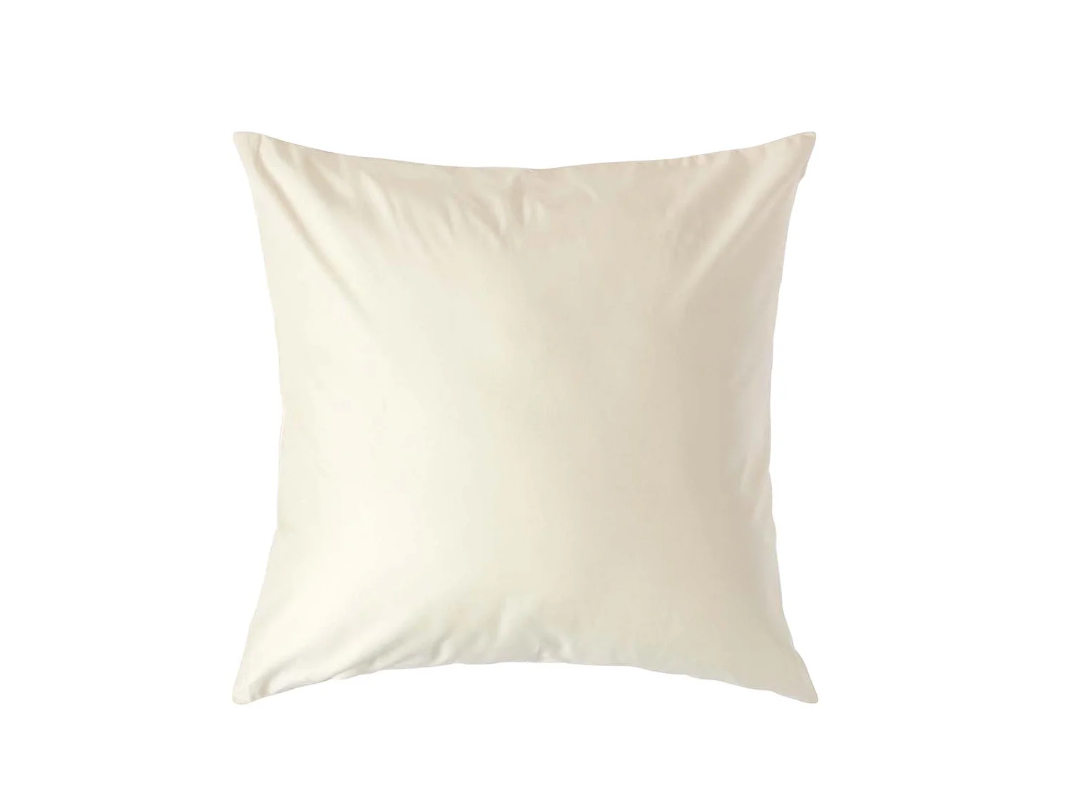 Homescapes Cream Continental Egyptian Cotton Pillowcase 1000 TC, 60 x 60 cm