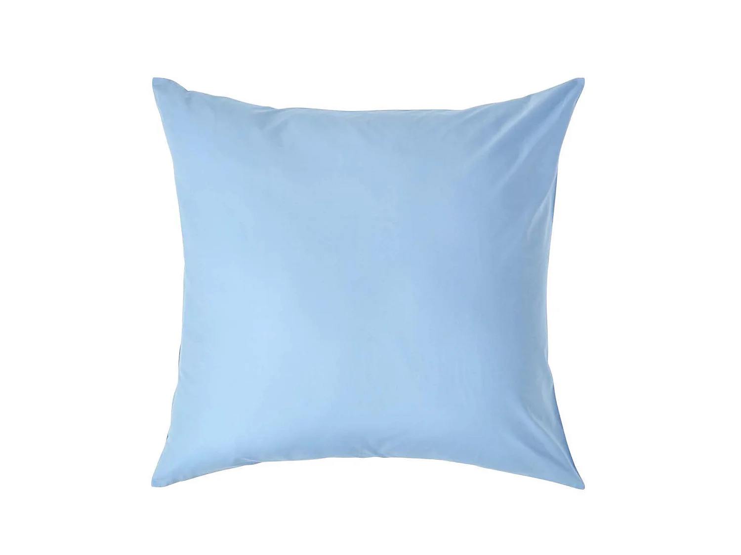 Homescapes Blue Continental Egyptian Cotton Pillowcase 200 TC, 60 x 60 cm