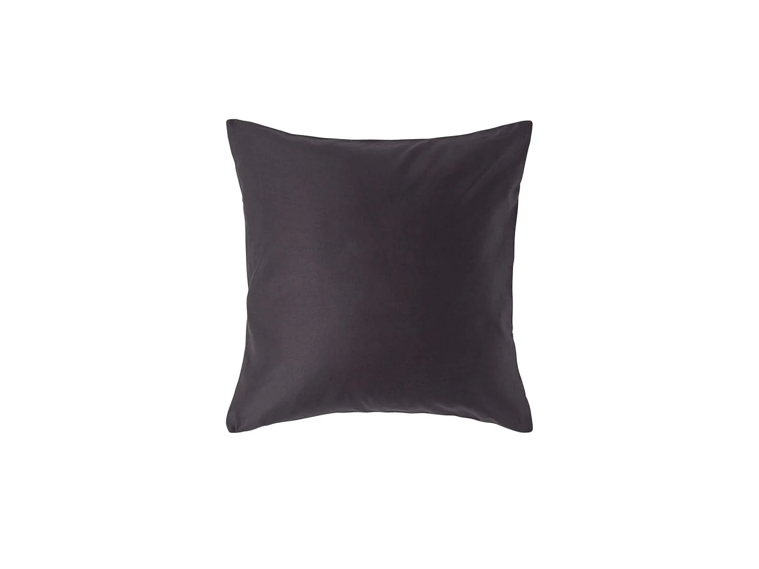 Homescapes Dark Charcoal Grey Continental Egyptian Cotton Pillowcase 1000 TC, 40 x 40 cm