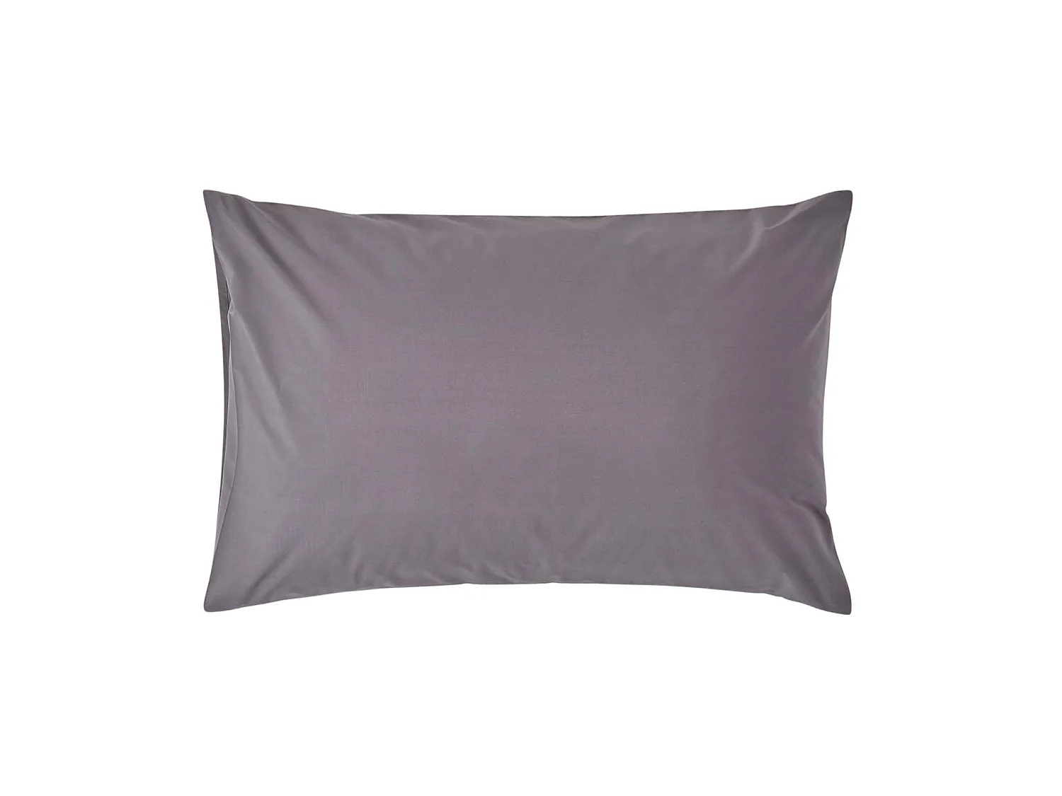 Homescapes Dark Grey Egyptian Cotton Housewife Pillowcase 200 TC, Standard