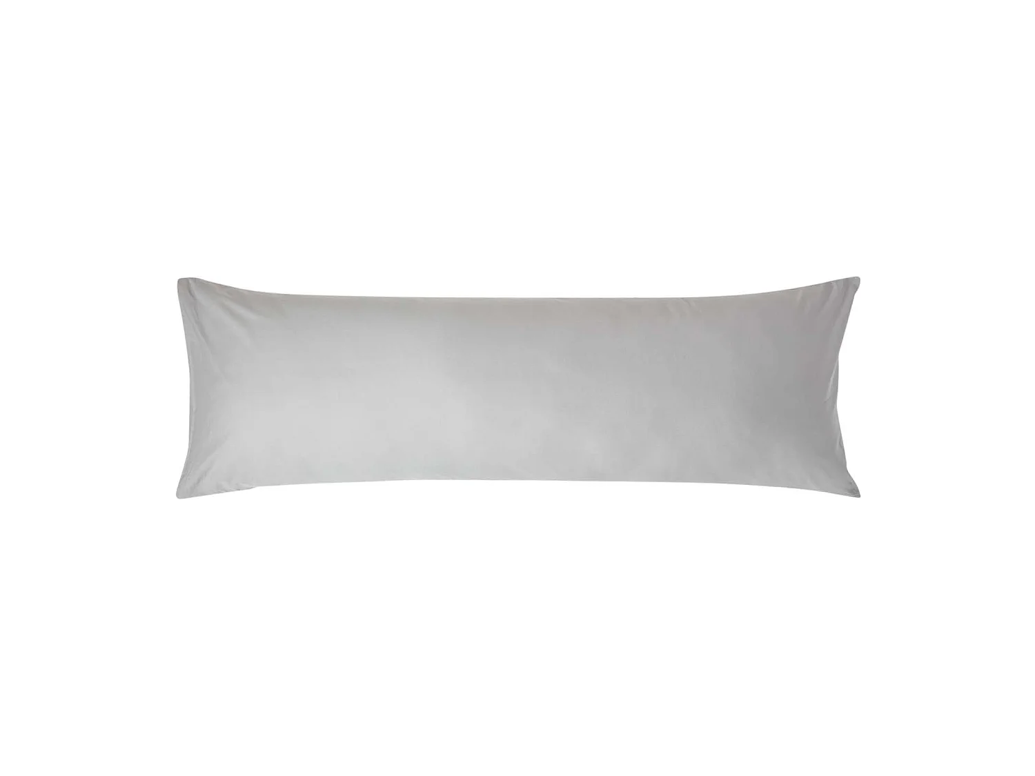 Homescapes Silver Grey Egyptian Cotton Housewife Body Pillowcase 200 TC