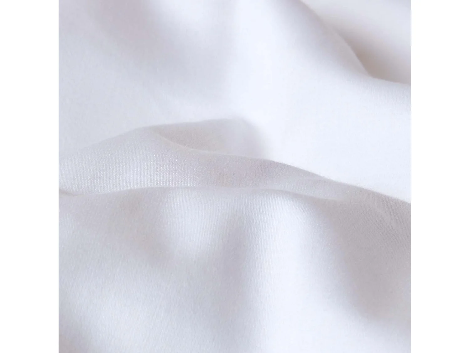 Homescapes White Organic Cotton Housewife Pillowcase 400 TC