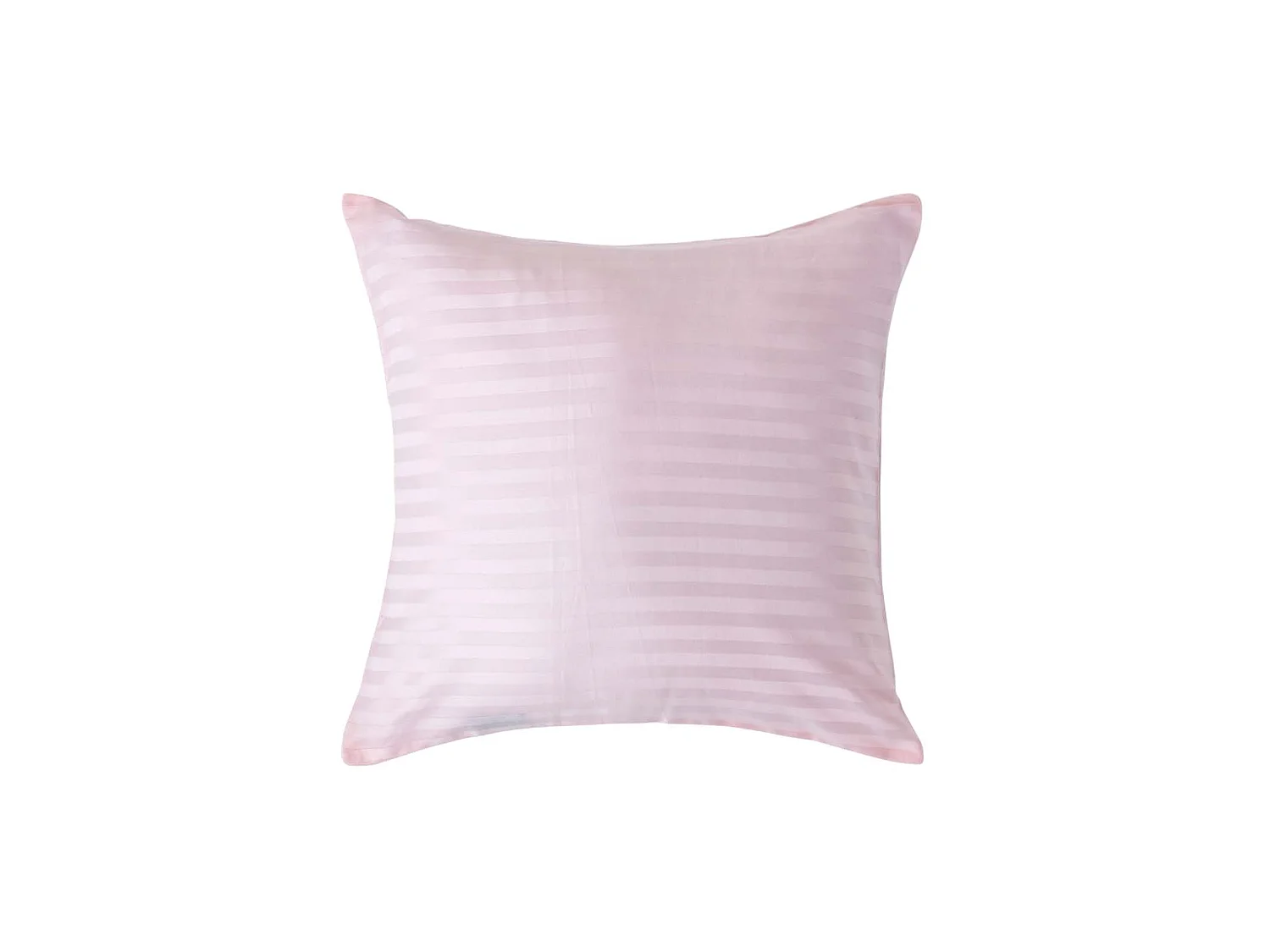 Homescapes Pink Continental Egyptian Cotton Pillowcase 330 TC, 40 x 40 cm