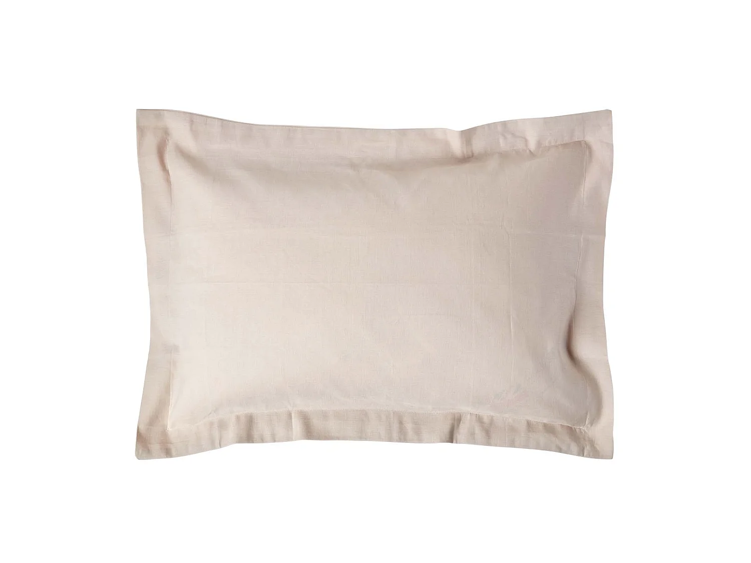 Homescapes Natural Linen Oxford Pillowcase, King