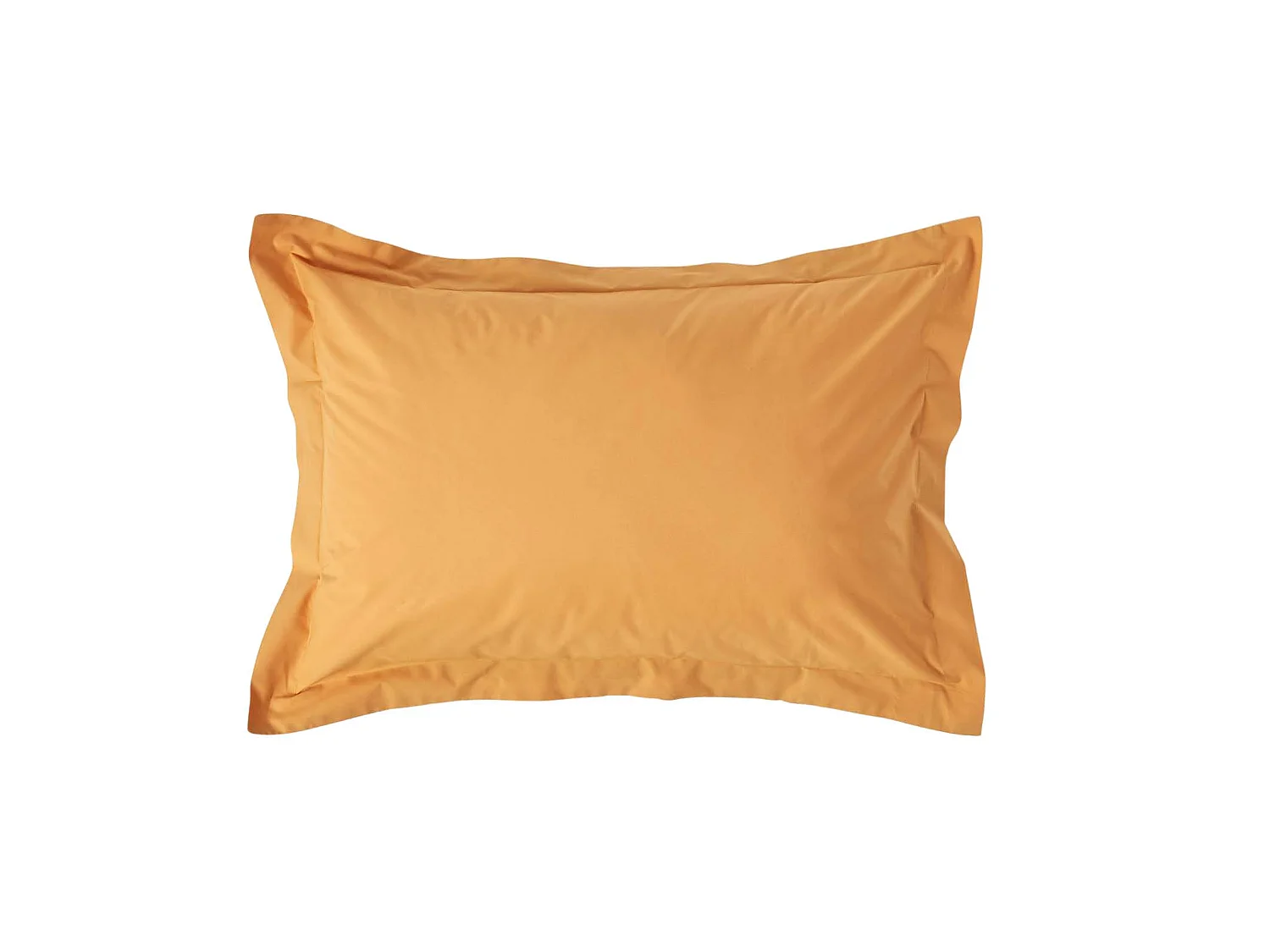 Homescapes Mustard Yellow Egyptian Cotton Oxford Pillowcase 200 TC, Standard