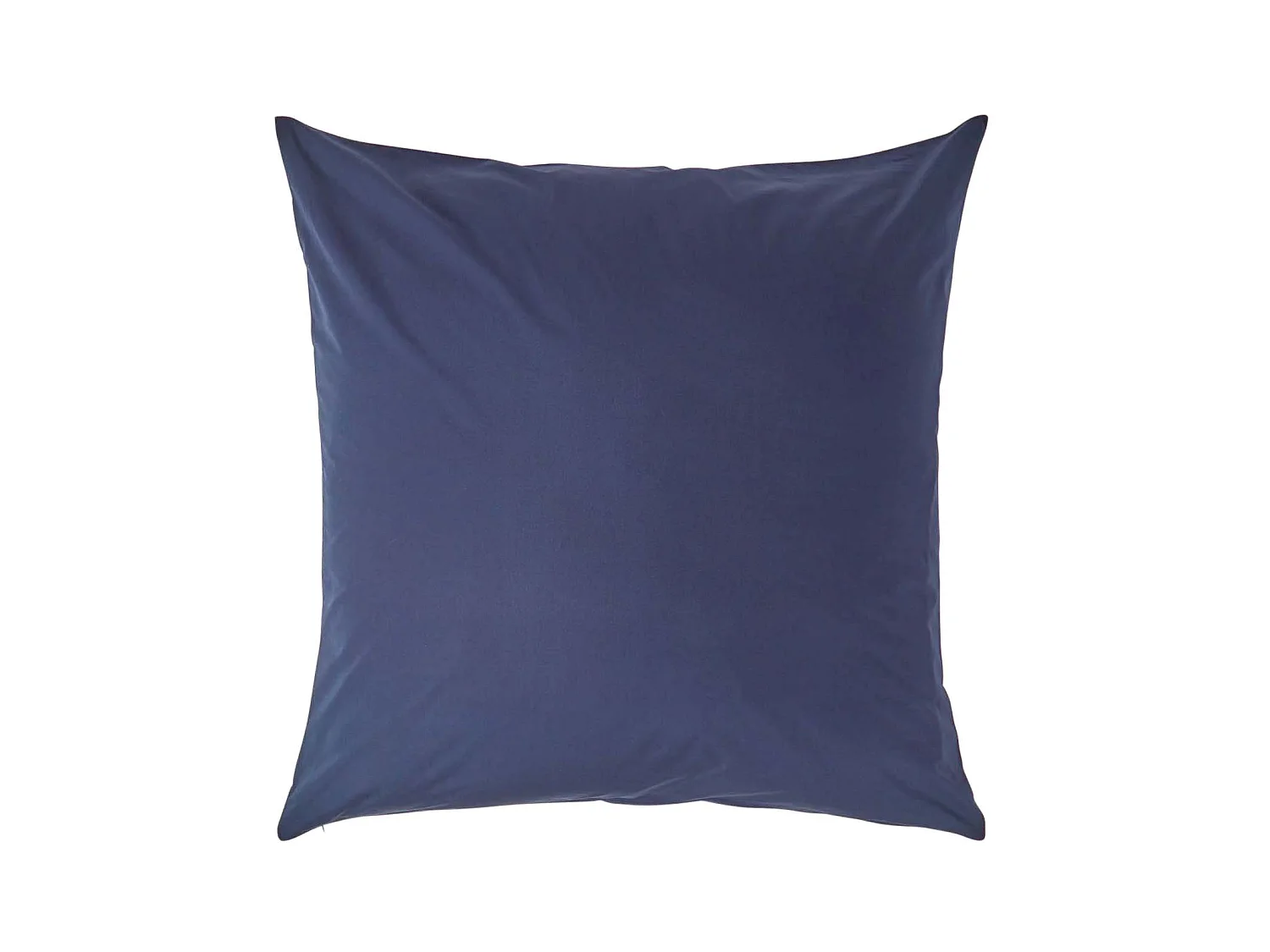 Homescapes Navy Blue Continental Egyptian Cotton Pillowcase 200 TC, 60 x 60 cm