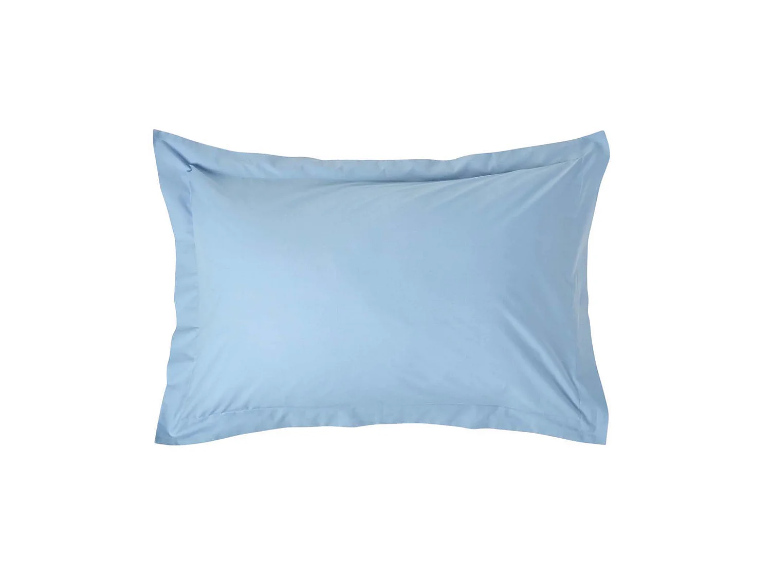 Homescapes Blue Egyptian Cotton Oxford Pillowcase 200 TC