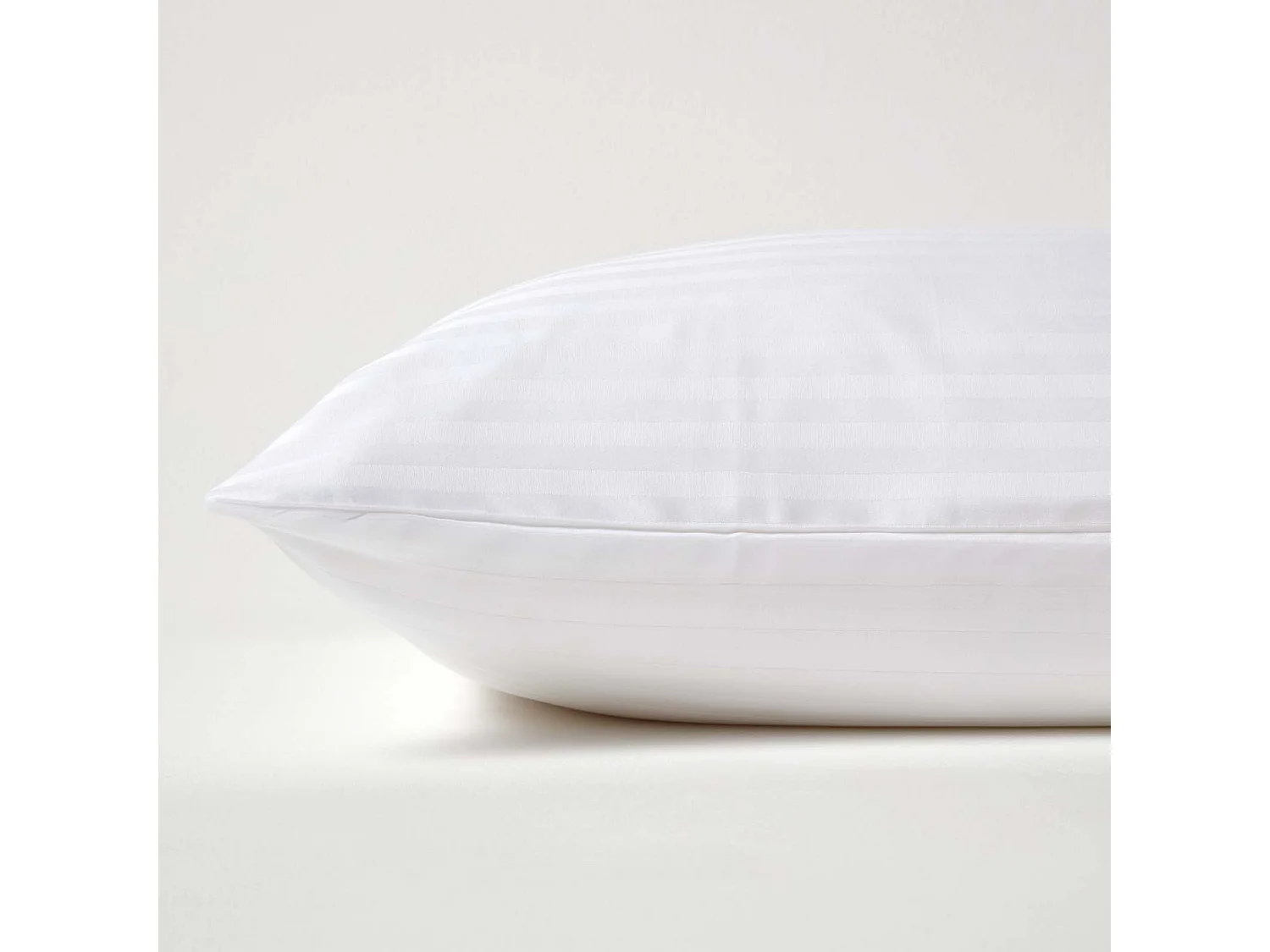 Homescapes White Egyptian Cotton Ultrasoft Housewife Pillowcase 330 TC, King Size