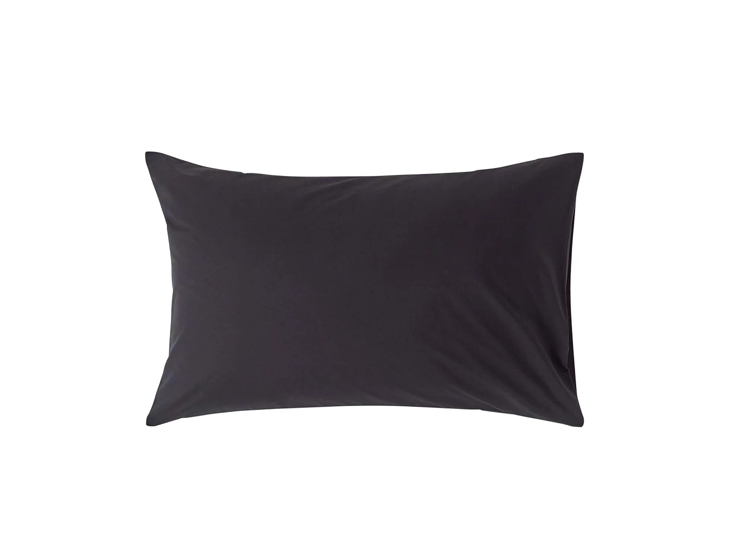 Homescapes Black Egyptian Cotton Housewife Pillowcase 200 TC
