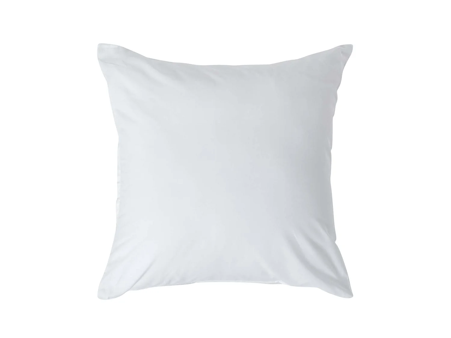 Homescapes White Continental Egyptian Cotton Pillowcase 200 TC, 40 x 40 cm