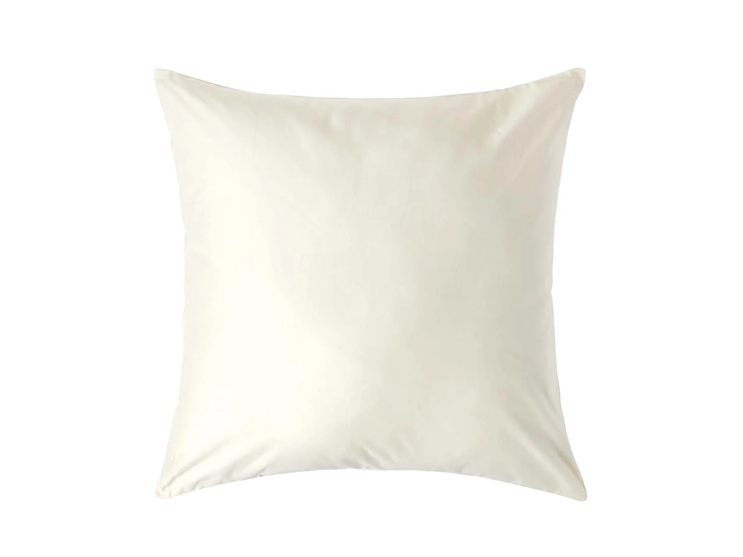 Homescapes Cream Continental Egyptian Cotton Pillowcase 1000 TC, 80 x 80 cm