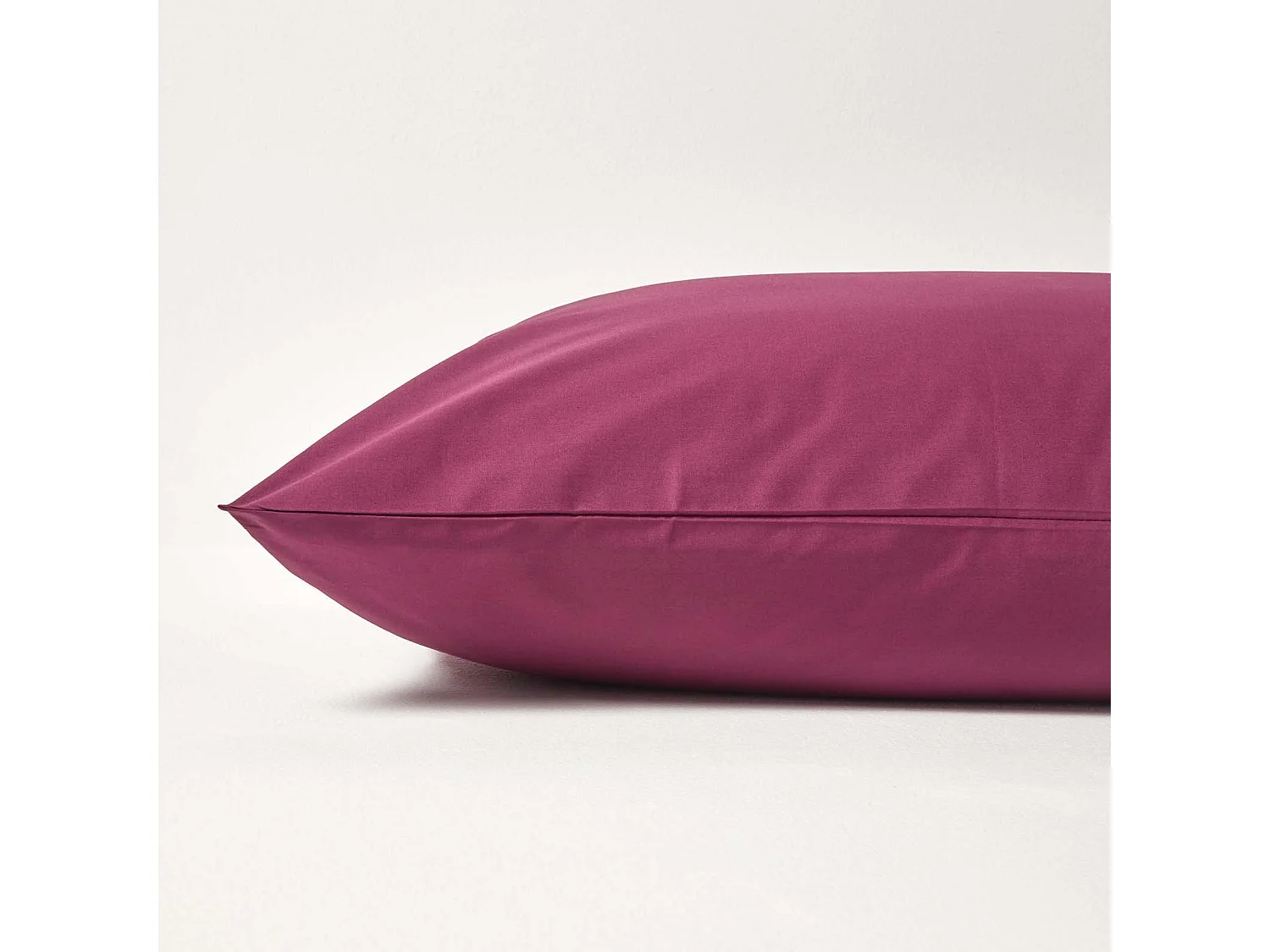 Homescapes Plum Continental Egyptian Cotton Pillowcase 200 TC, 60 x 60 cm