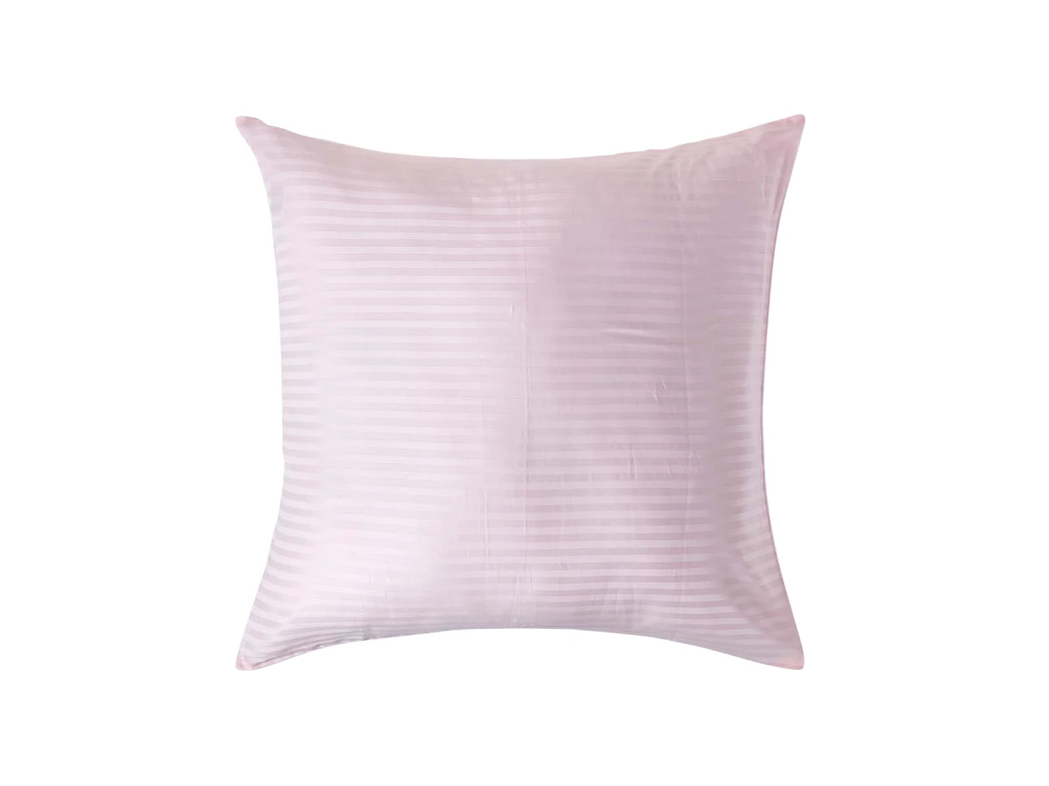 Homescapes Pink Continental Egyptian Cotton Pillowcase 330 TC, 80 x 80 cm