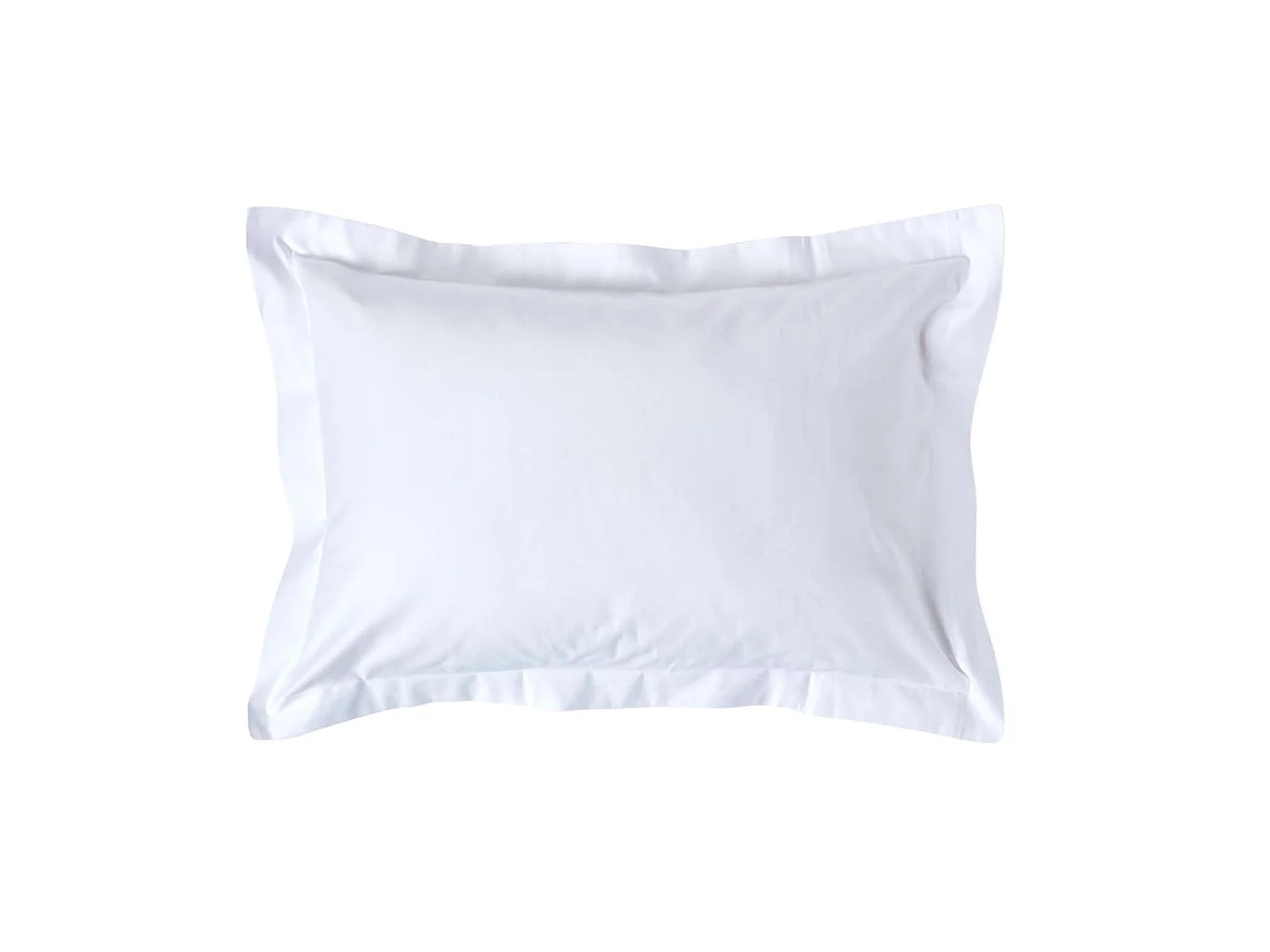 Homescapes White Egyptian Cotton Oxford Pillowcase 1000 TC