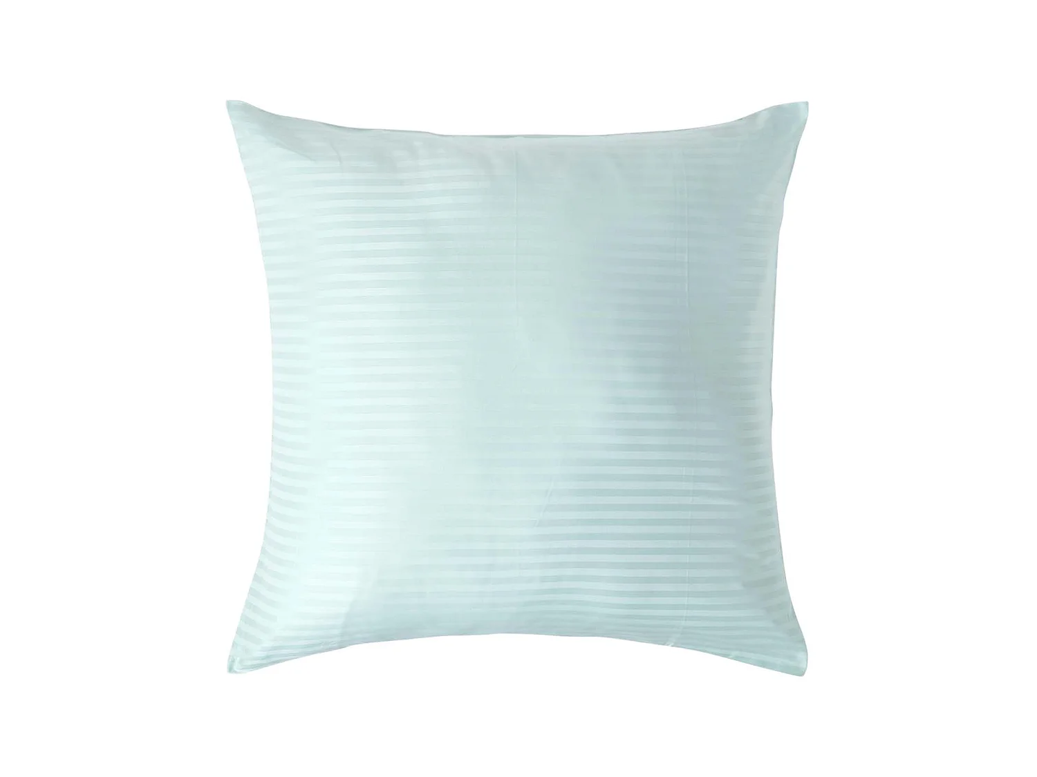 Homescapes Blue Continental Egyptian Cotton Pillowcase 330 TC, 80 x 80 cm