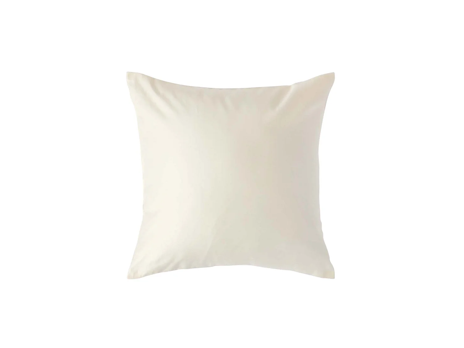 Homescapes Cream Continental Egyptian Cotton Pillowcase 1000 TC, 40 x 40 cm