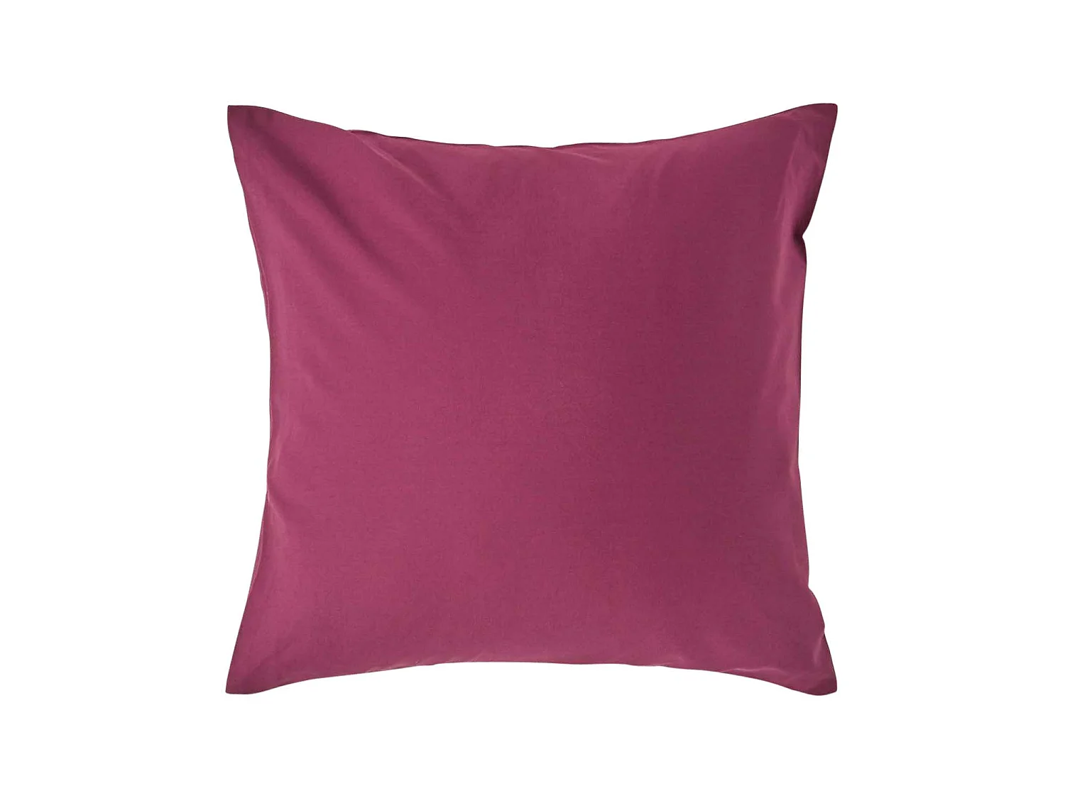 Homescapes Plum Continental Egyptian Cotton Pillowcase 200 TC, 40 x 40 cm