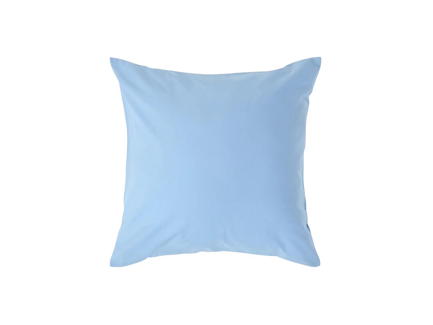 Homescapes Blue Continental Egyptian Cotton Pillowcase 200 TC, 40 x 40 cm