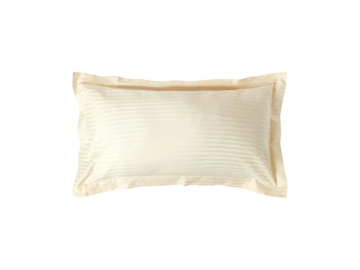 Homescapes Pastel Yellow Egyptian Cotton Ultrasoft King Size Oxford Pillowcase 330 TC
