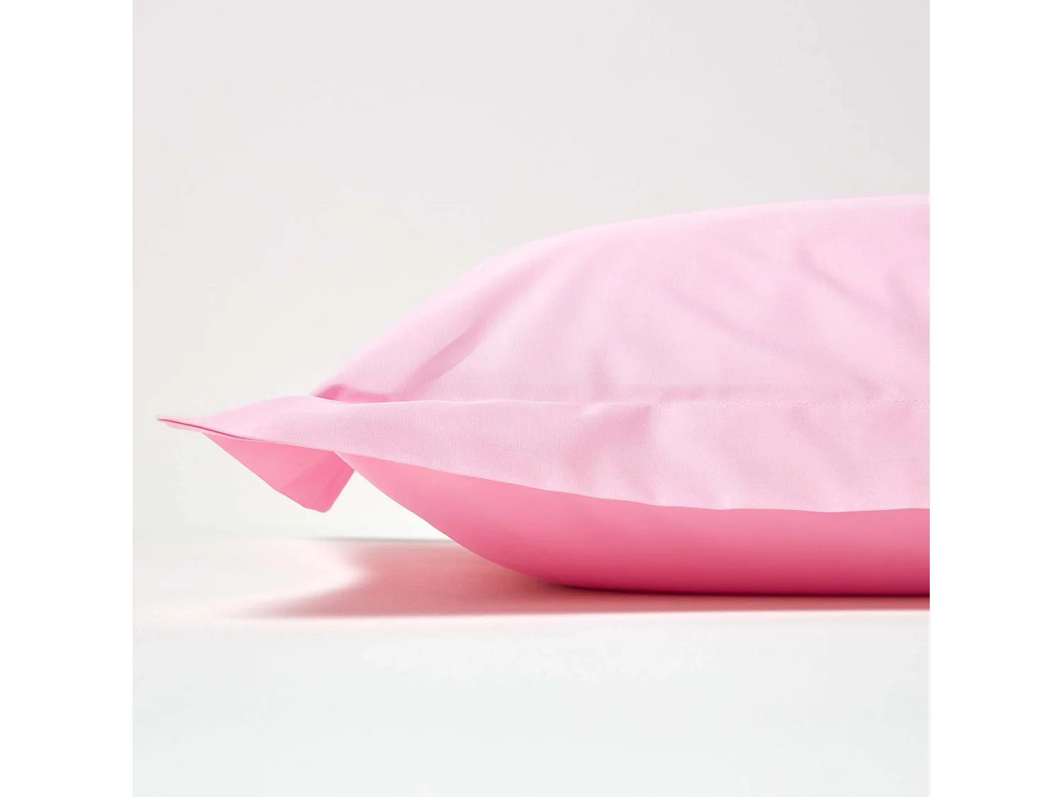 Homescapes Pink Egyptian Cotton Oxford Pillowcase 200 TC