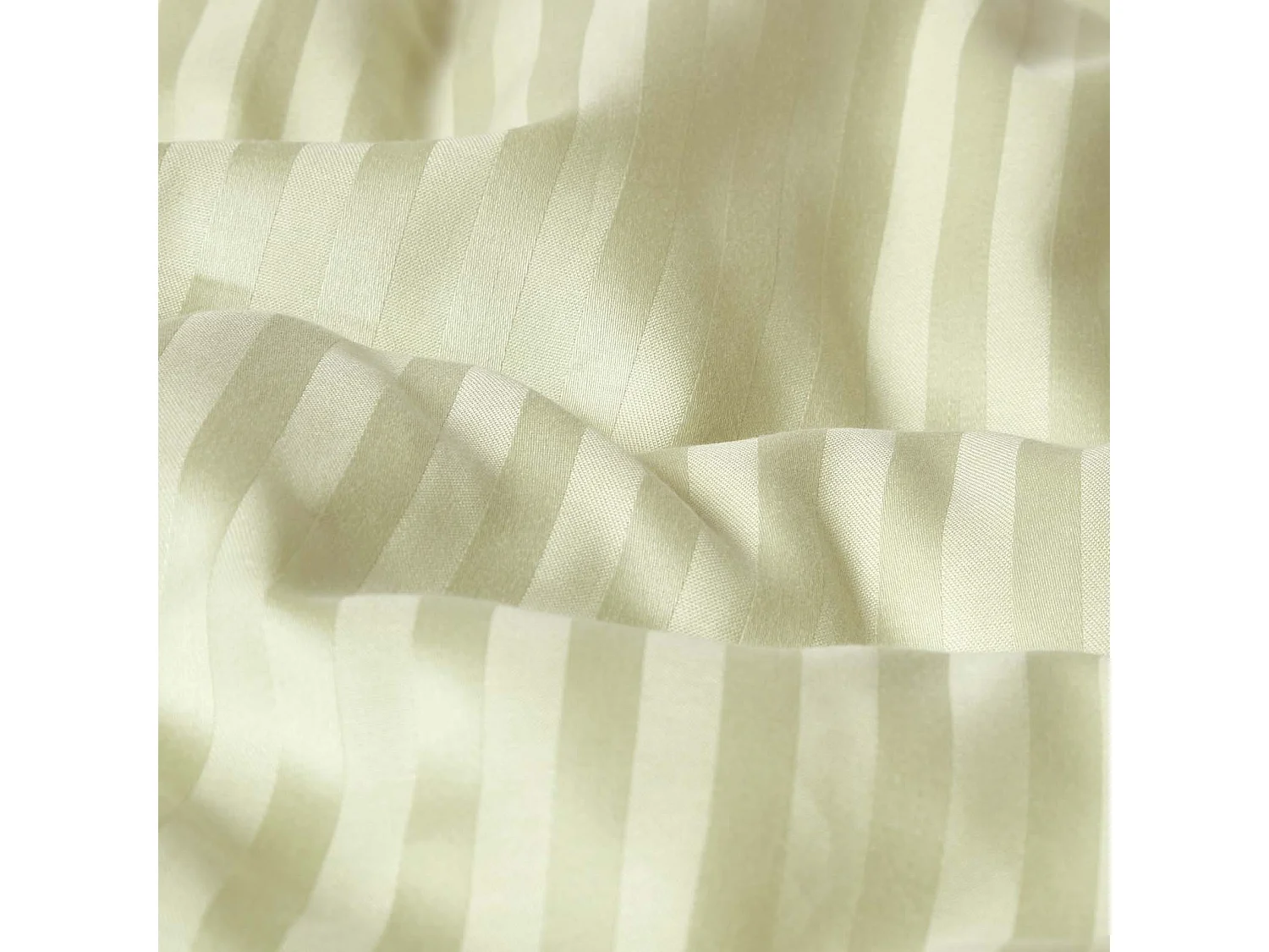 Homescapes Sage Green Egyptian Cotton Super Soft V Shaped Pillowcase 330 TC