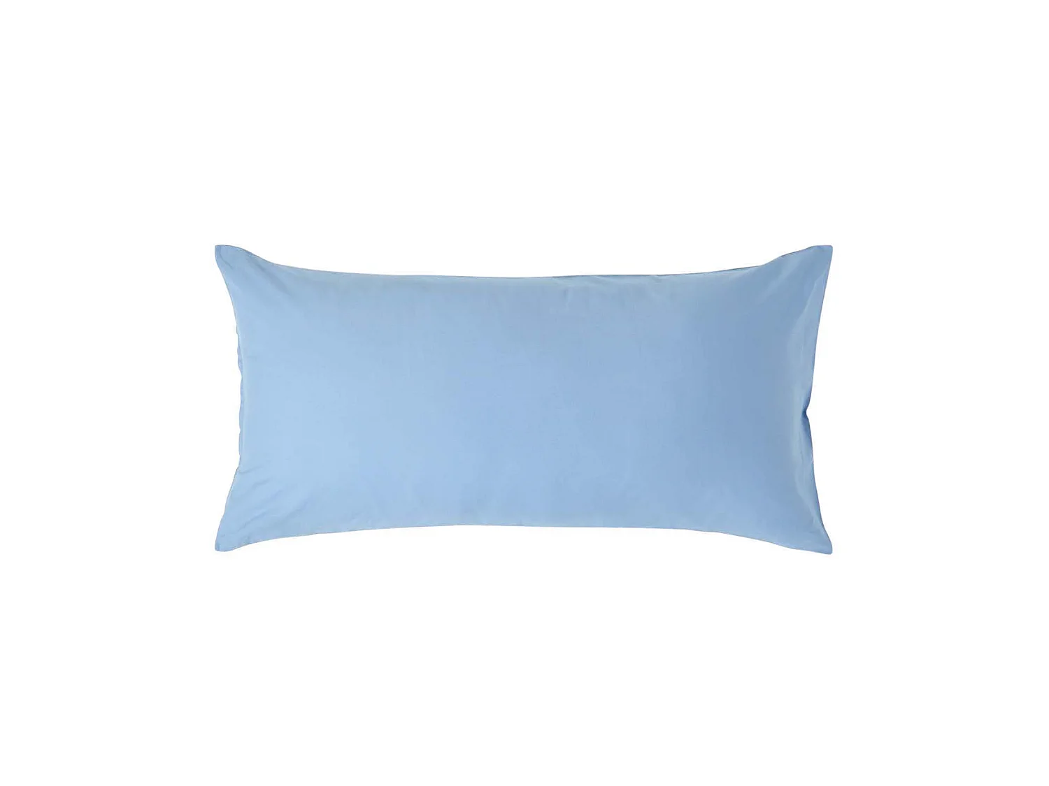 Homescapes Blue Continental Egyptian Cotton Pillowcase 200 TC, 40 x 80 cm