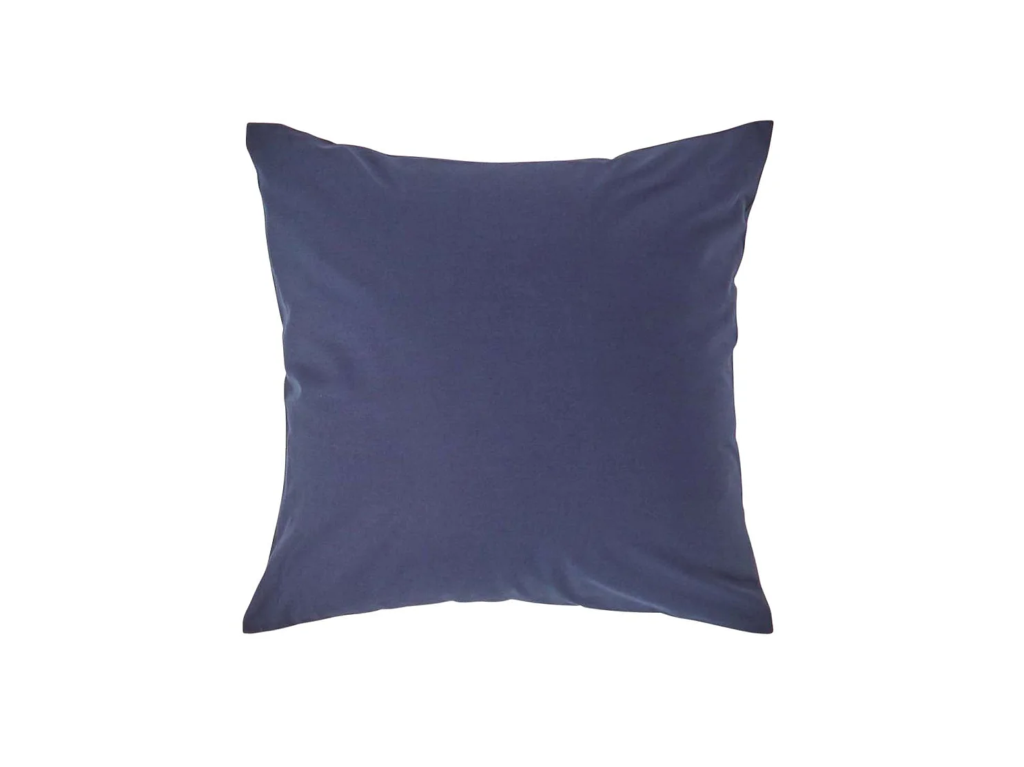 Homescapes Navy Blue Continental Egyptian Cotton Pillowcase 200 TC, 40 x 40 cm