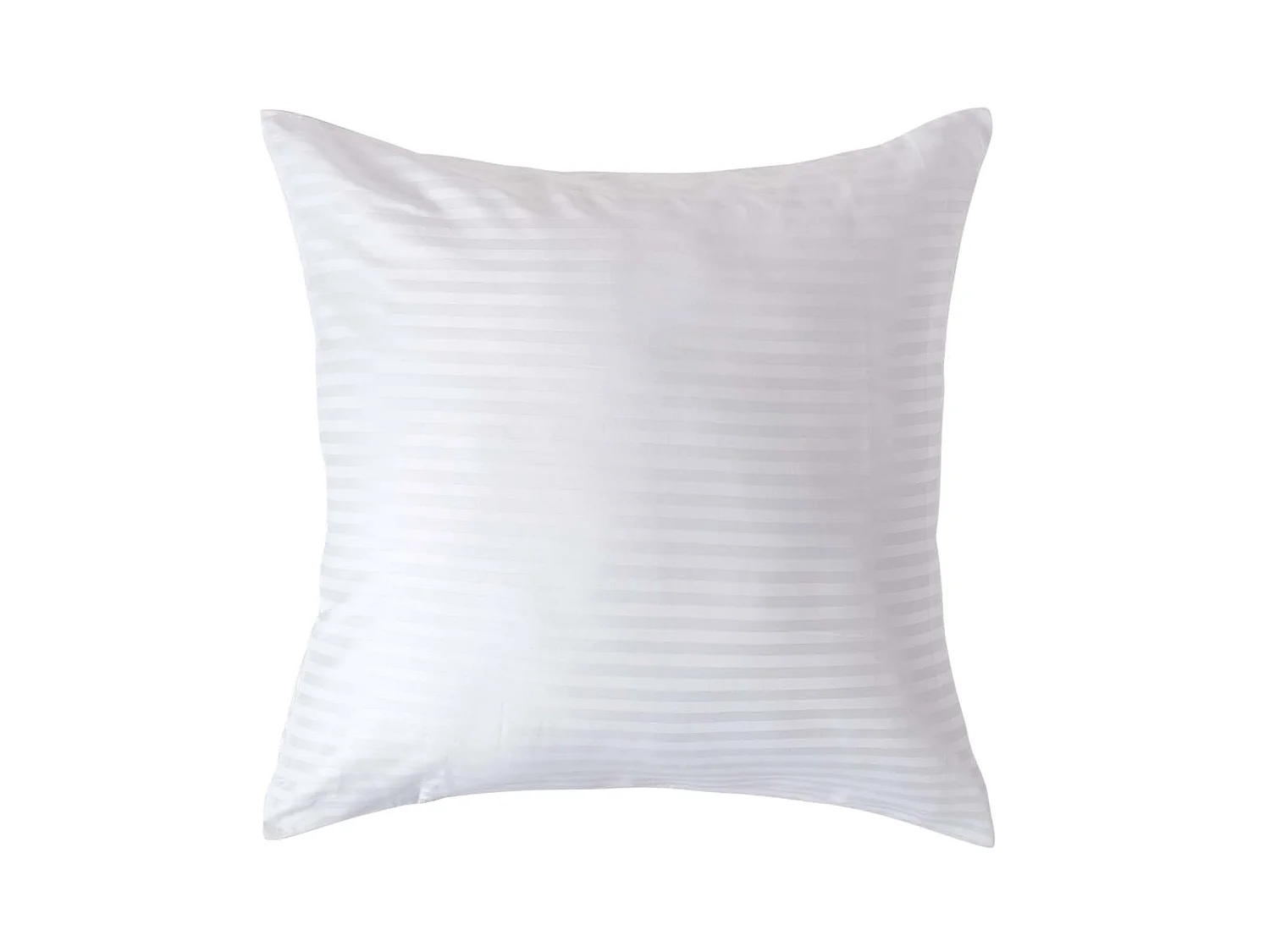 Homescapes White Continental Egyptian Cotton Pillowcase 330 TC, 60 x 60 cm