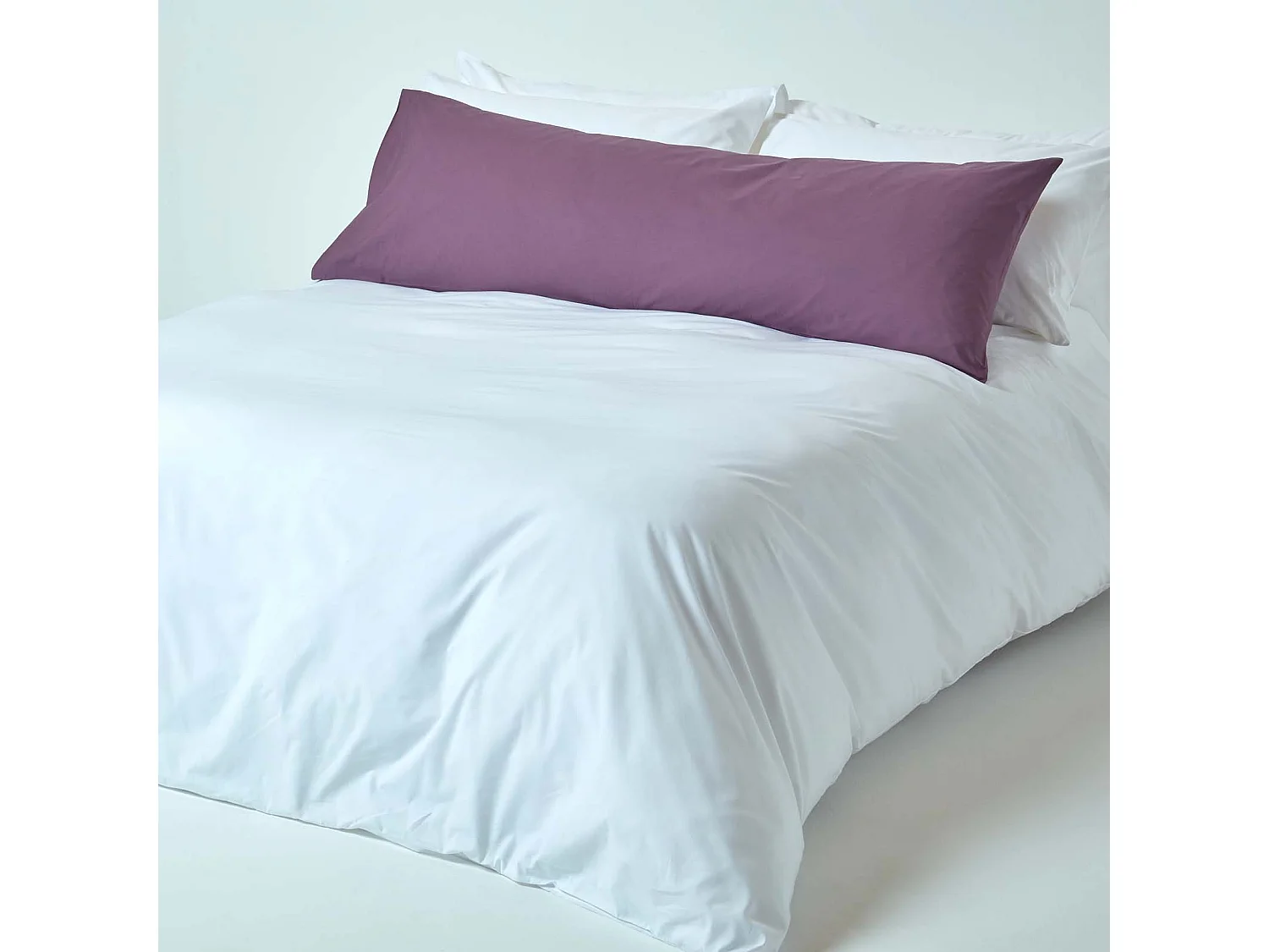 Homescapes Grape Egyptian Cotton Housewife Body Pillowcase 200 TC