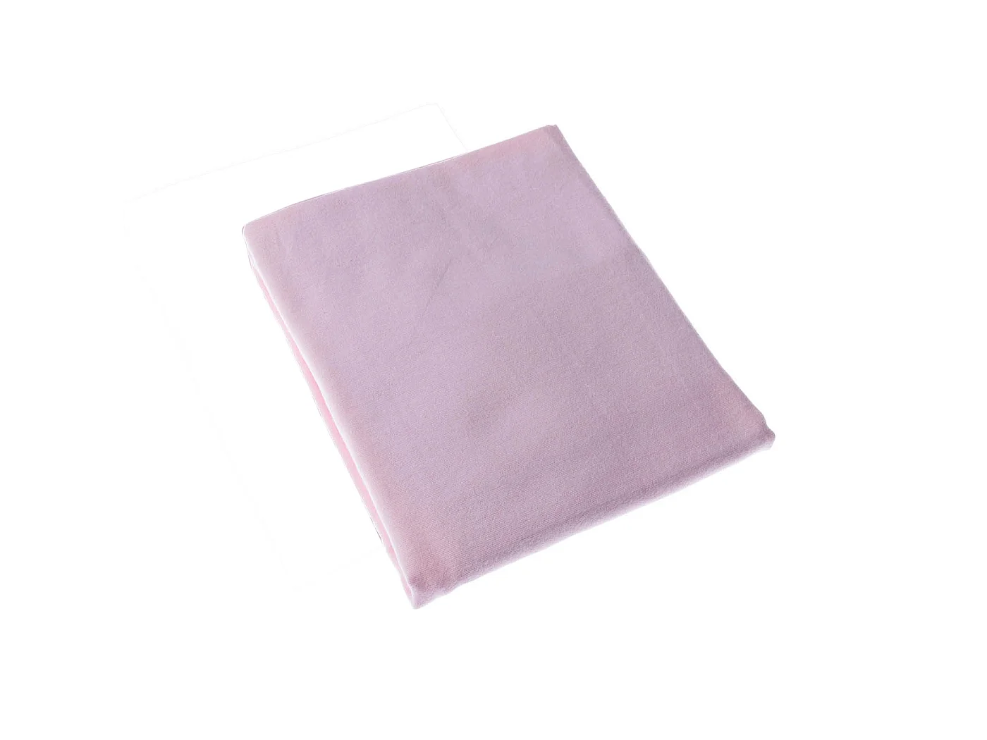 Homescapes Pink 100% Brushed Cotton Cot Flat Sheet Single Pack, 100 x 150 cm