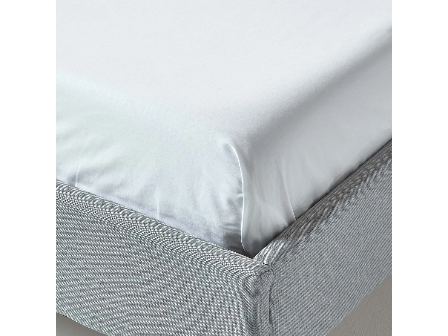 Homescapes White Egyptian Cotton Flat Sheet 200 TC, Single
