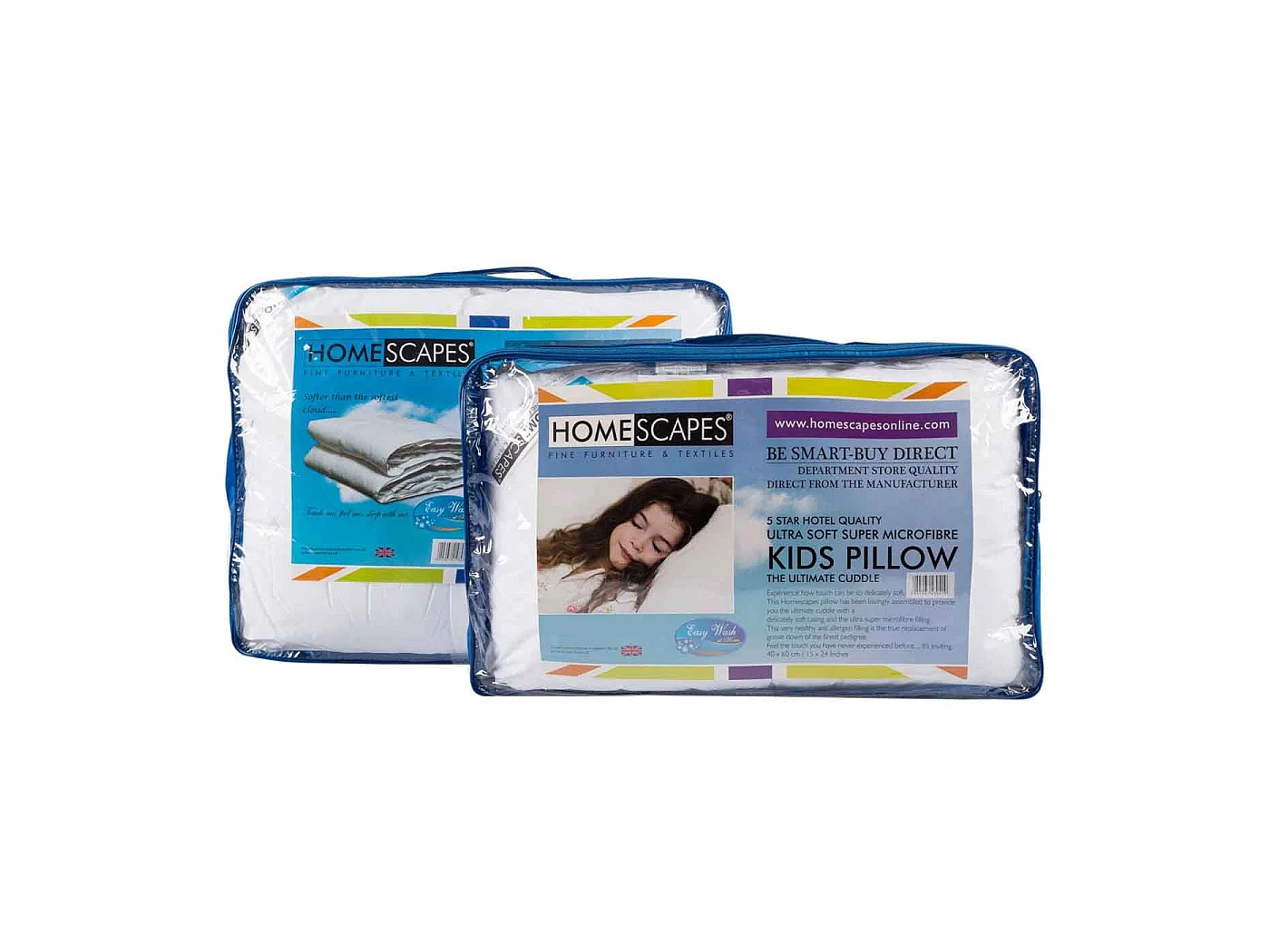 Homescapes Kids 4.5 Tog Super Microfibre Duvet & Pillow Set